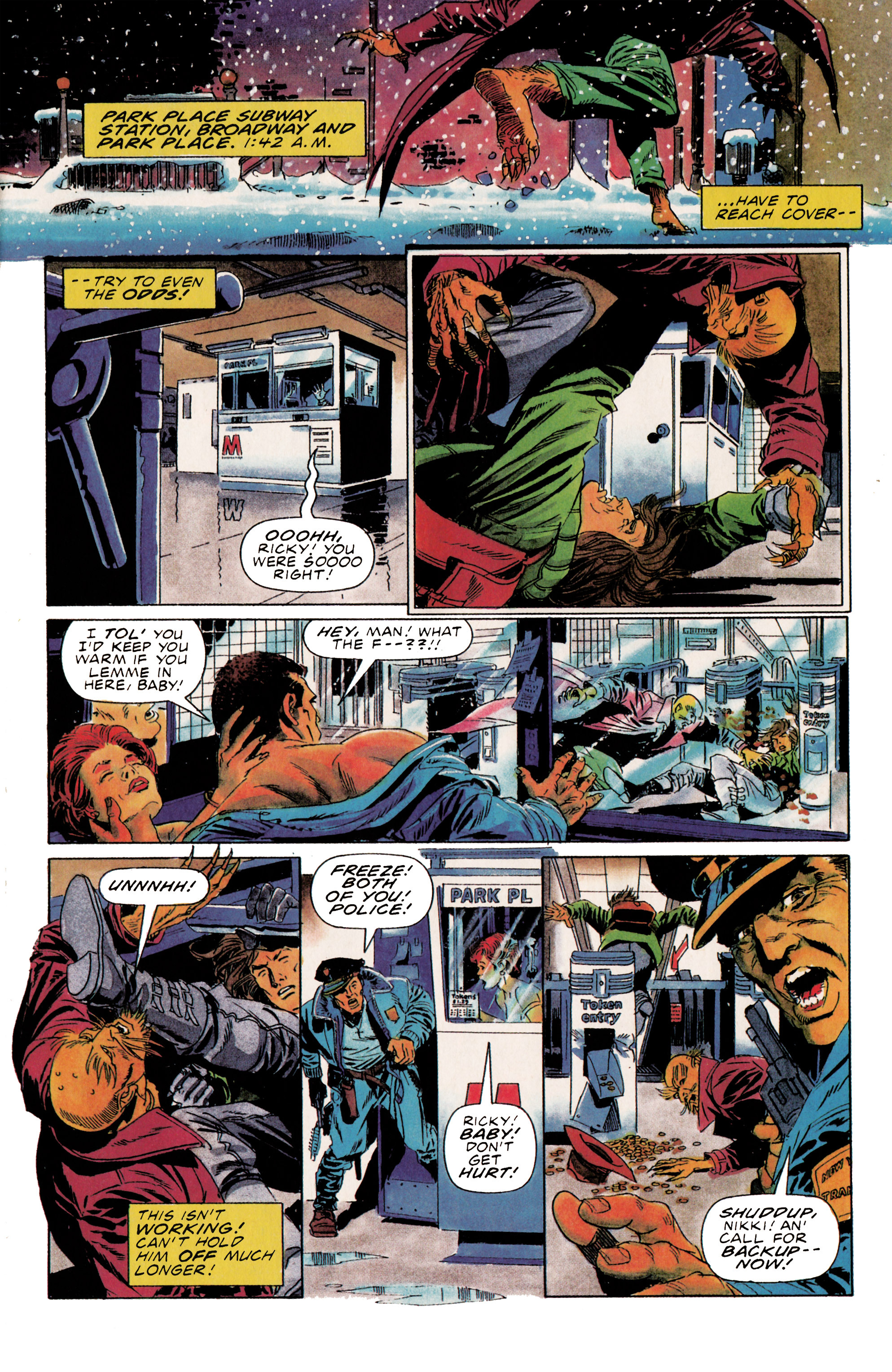 Read online Eternal Warrior (1992) comic -  Issue #9 - 9
