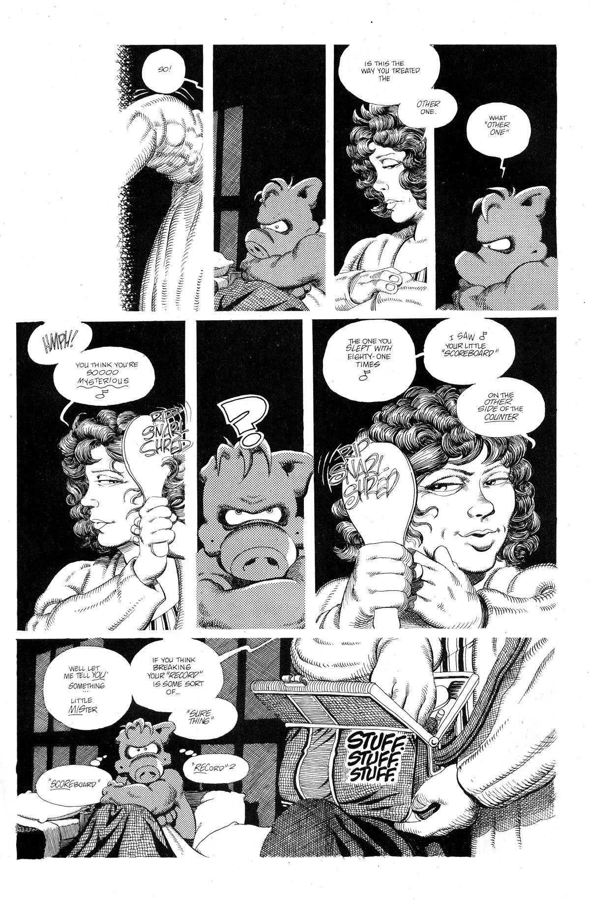 Read online Cerebus comic -  Issue #219 - 8