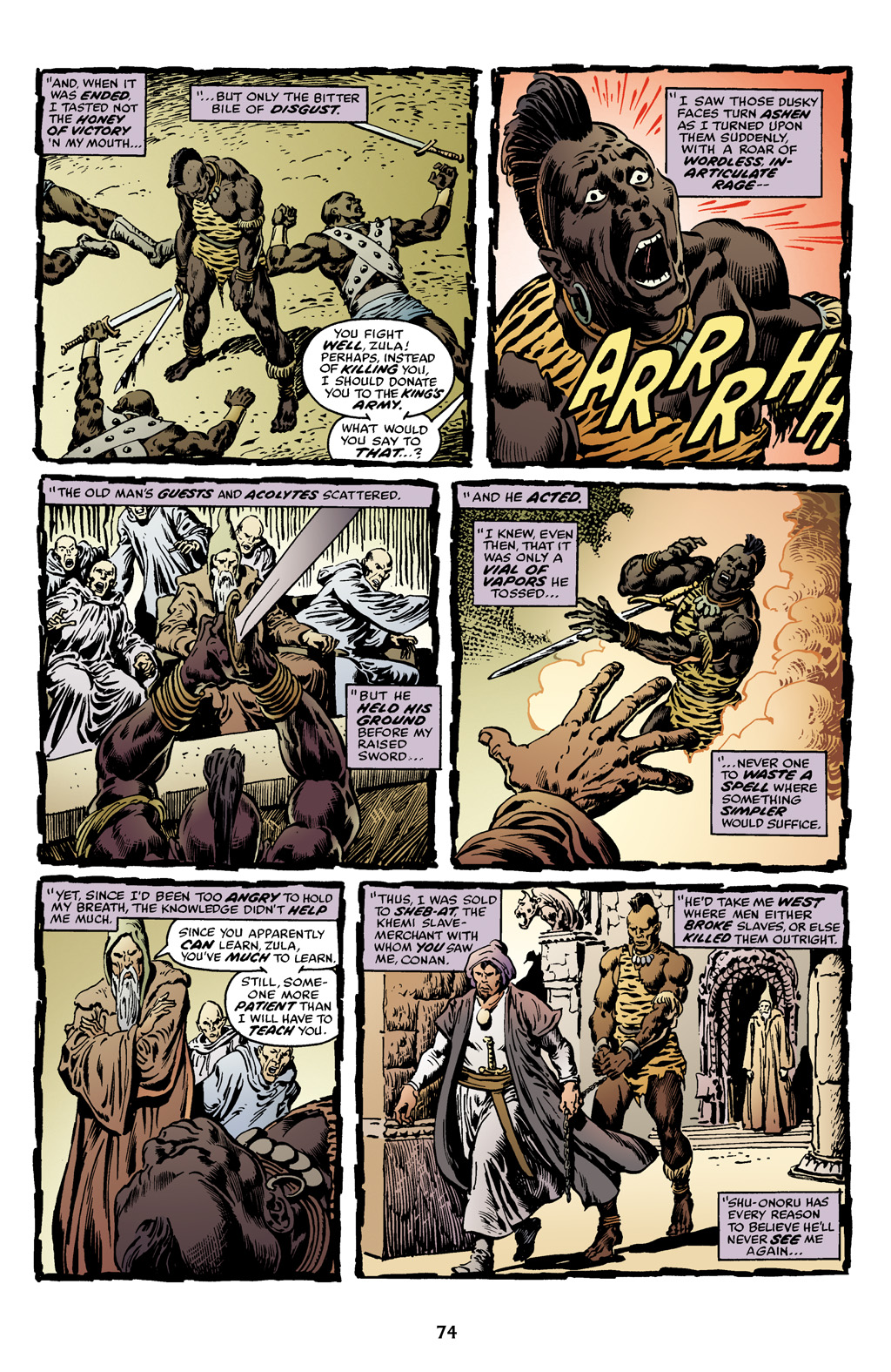 Read online The Chronicles of Conan comic -  Issue # TPB 11 (Part 1) - 75