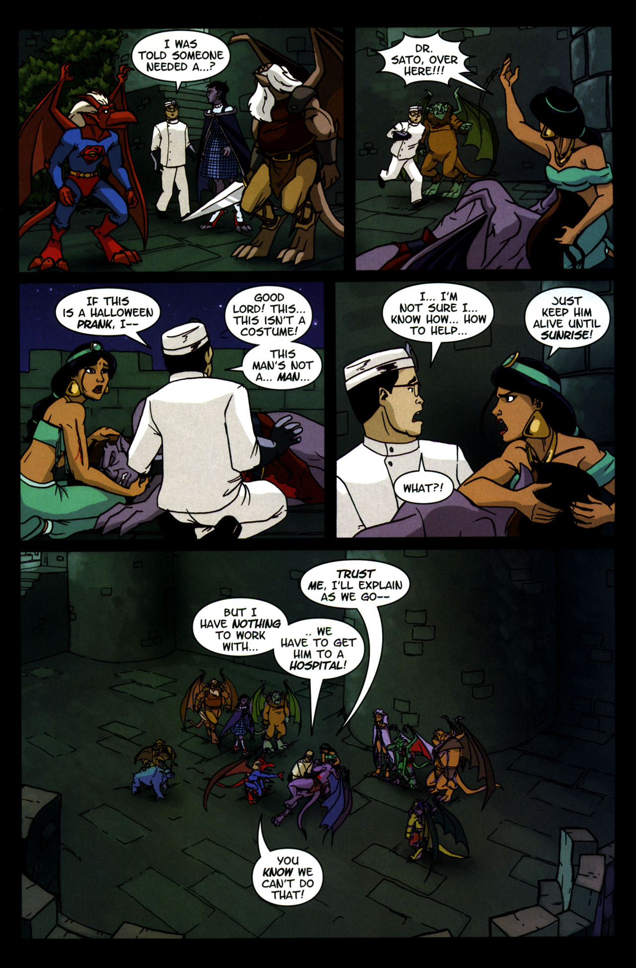 Read online Gargoyles (2006) comic -  Issue #5 - 23