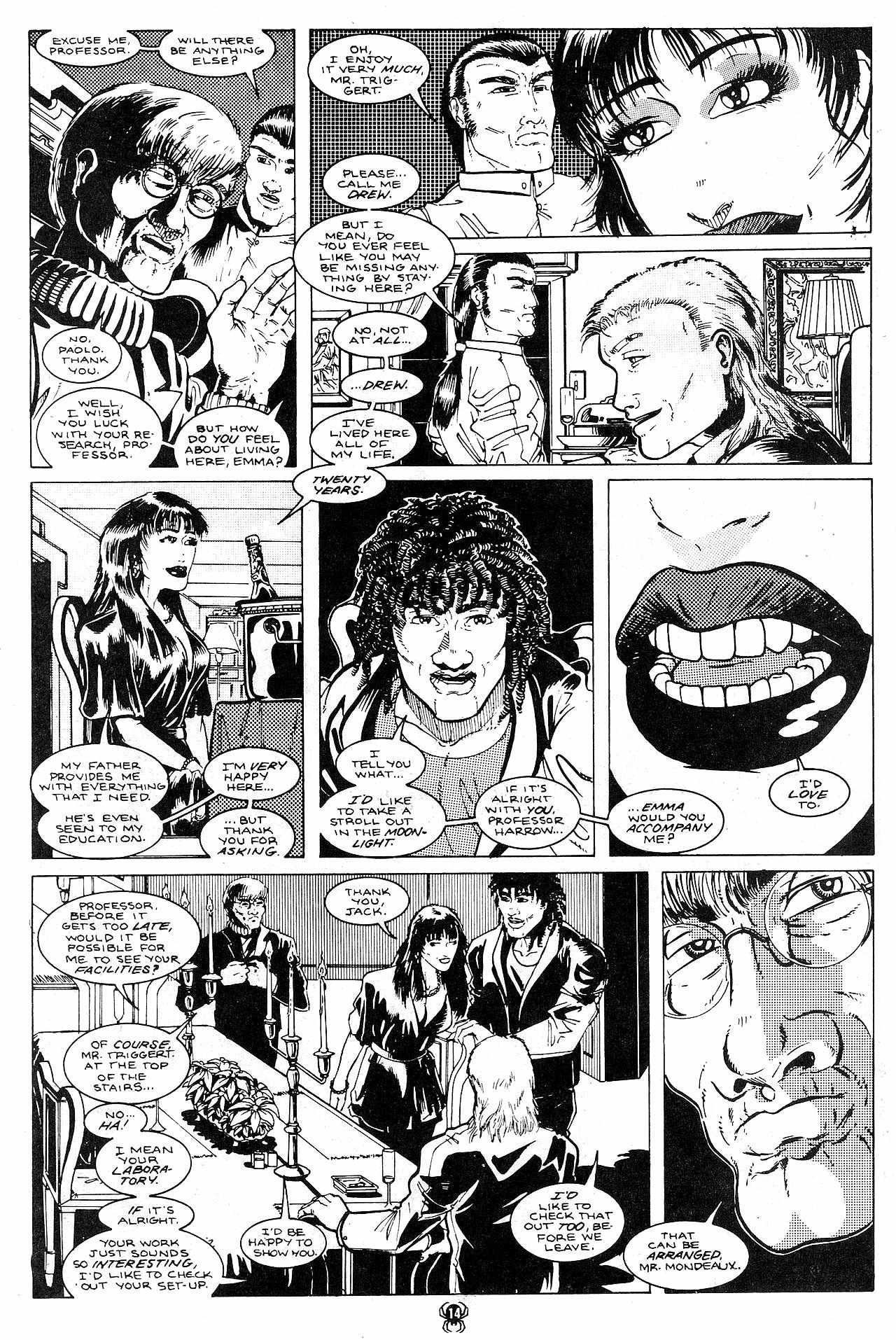 Read online Fangs of the Widow comic -  Issue #1 - 16