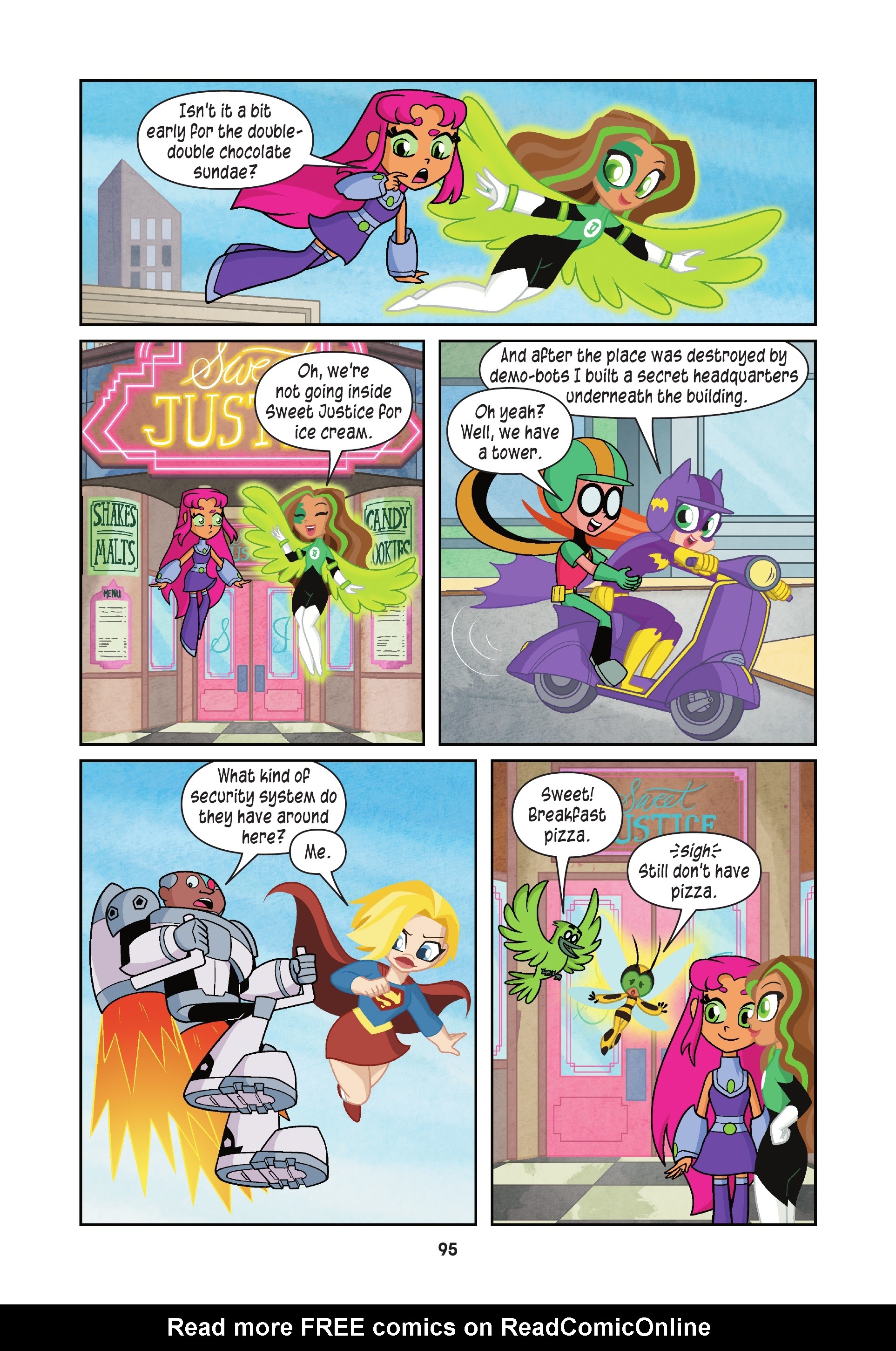 Read online Teen Titans Go!/DC Super Hero Girls: Exchange Students comic -  Issue # TPB (Part 1) - 94