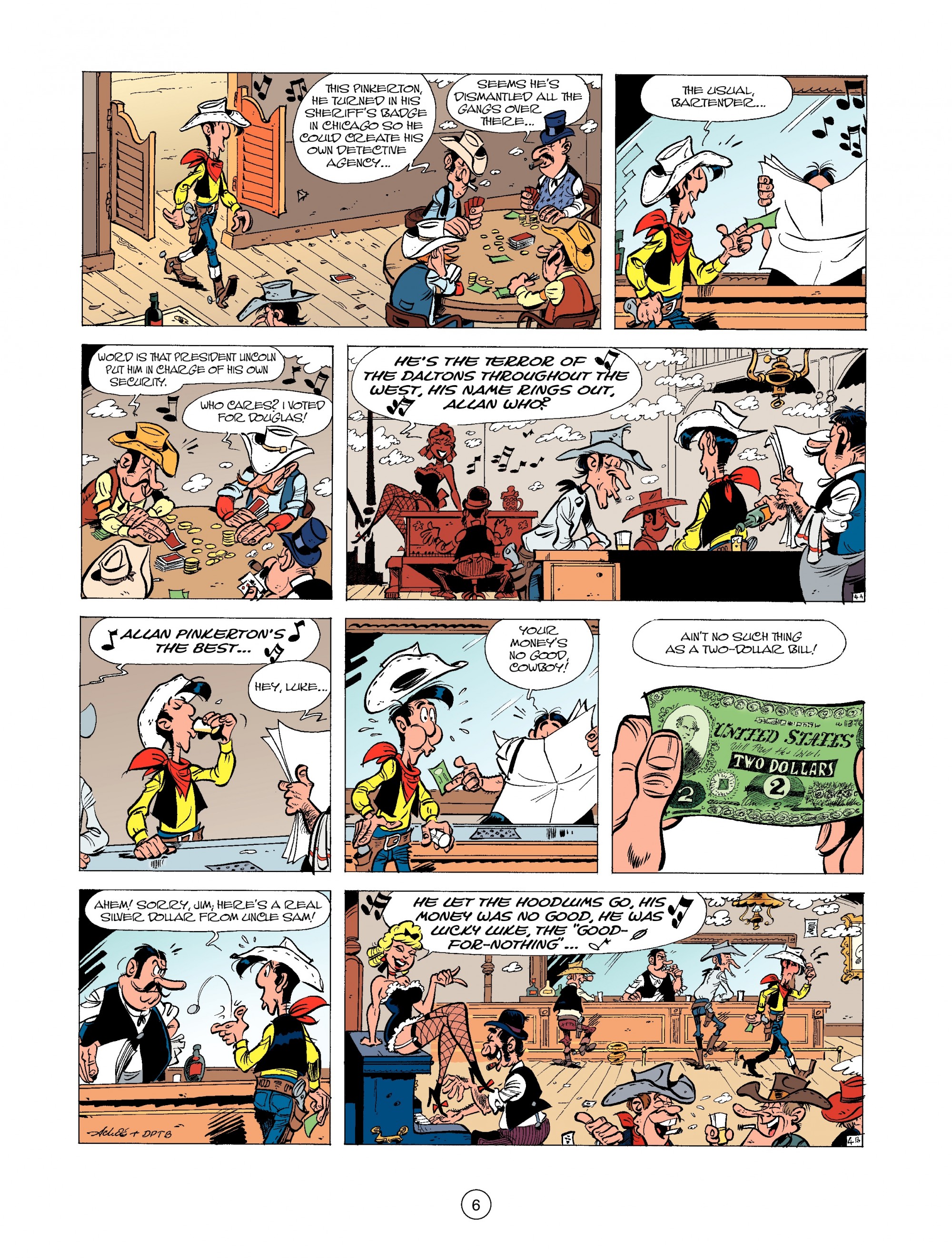 Read online A Lucky Luke Adventure comic -  Issue #31 - 6