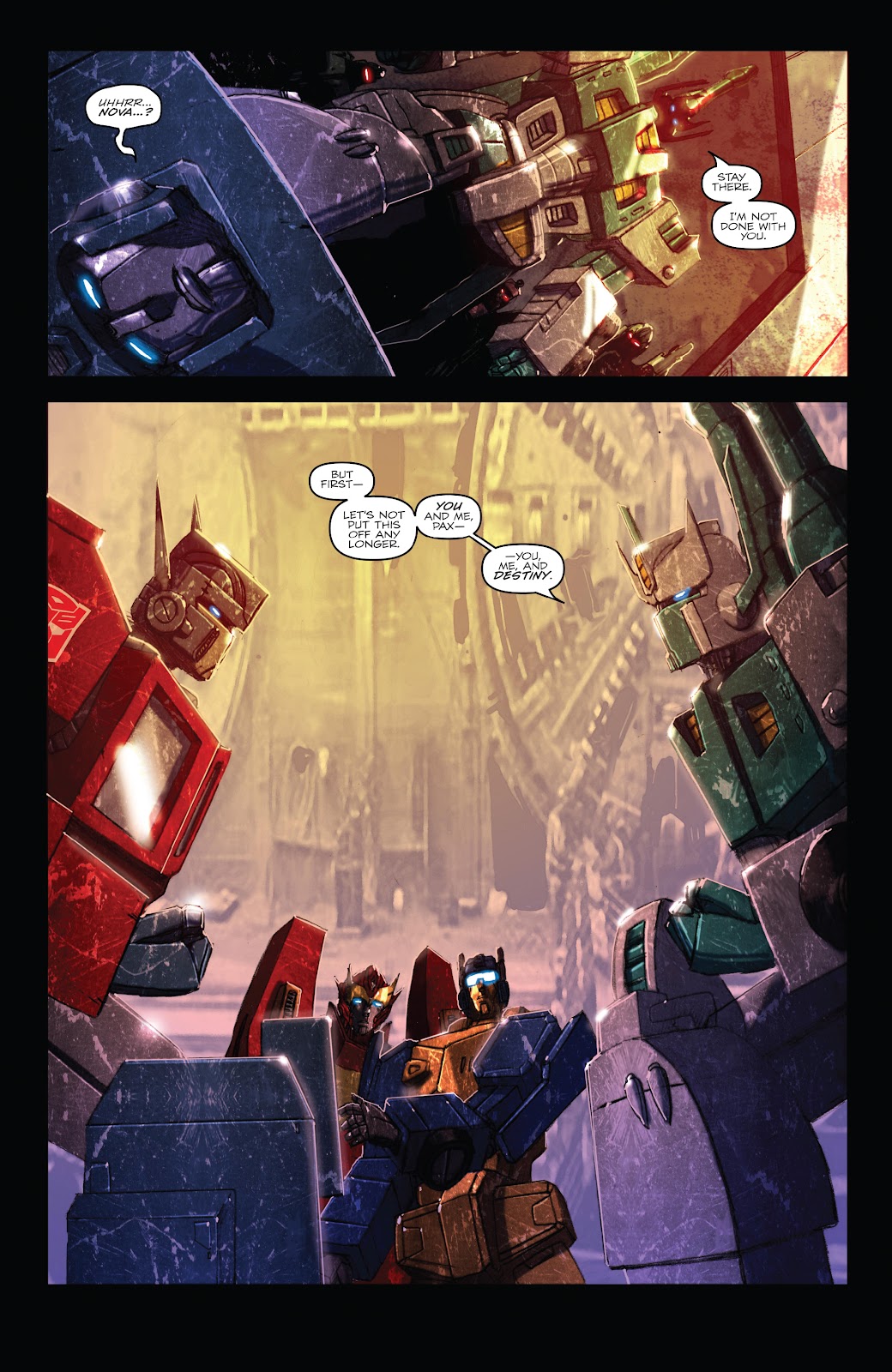 The Transformers: Dark Cybertron Finale issue Full - Page 42