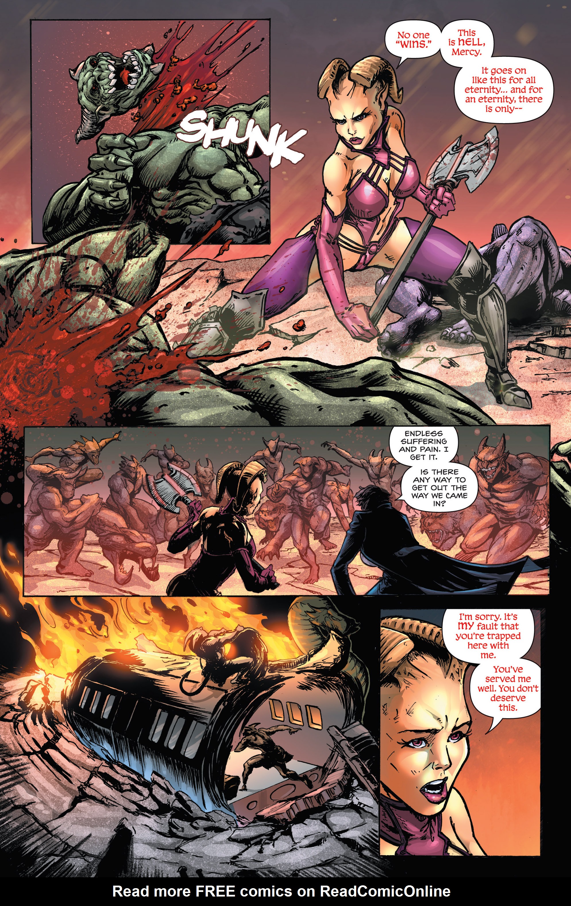 Read online Grimm Fairy Tales presents White Queen: Age of Darkness comic -  Issue # _TPB (Part 1) - 32