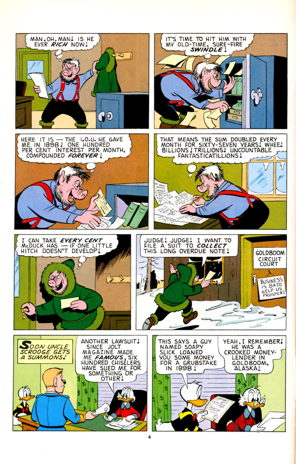 Read online Uncle Scrooge (1953) comic -  Issue #278 - 5