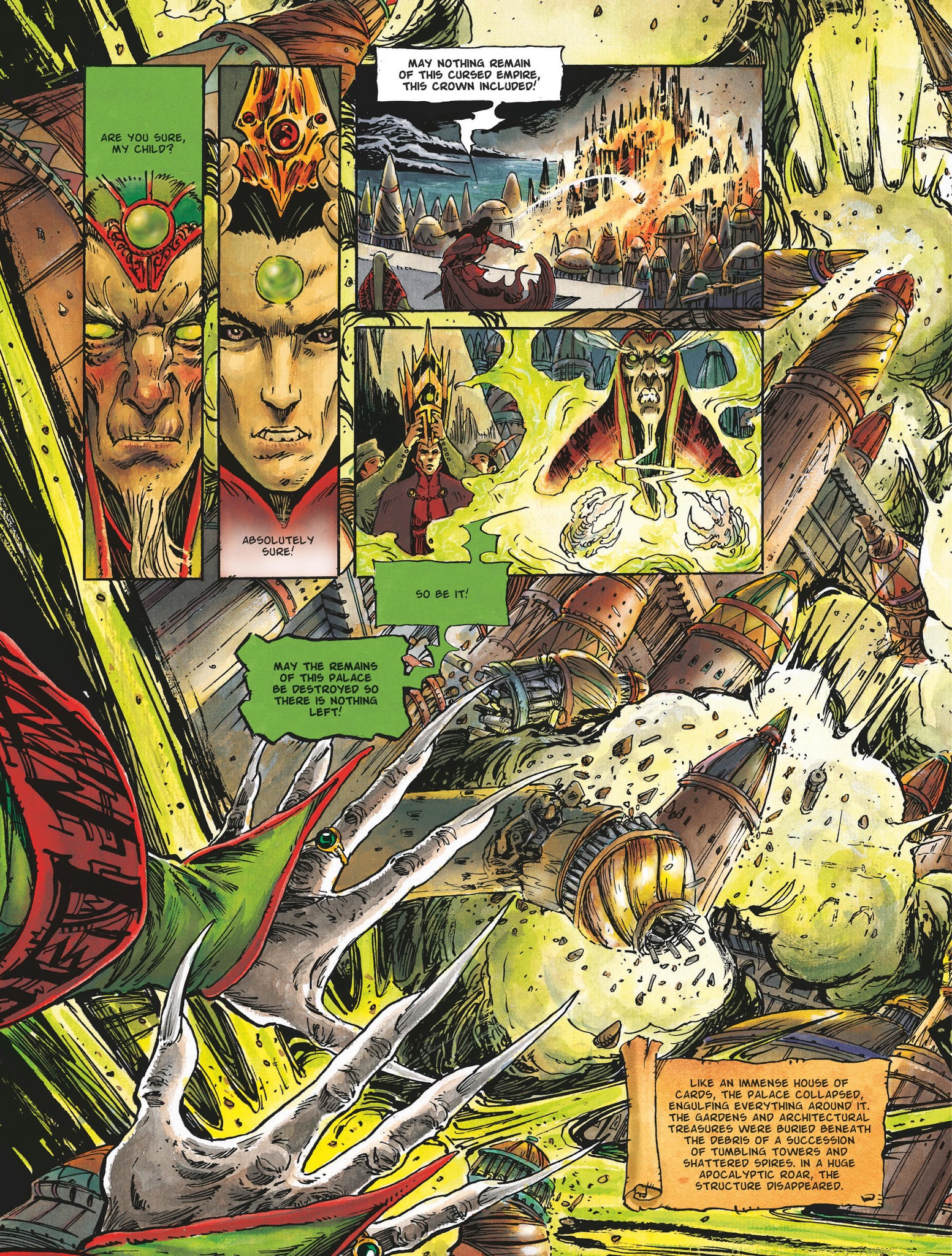 Read online The Black Moon Chronicles comic -  Issue #11 - 20