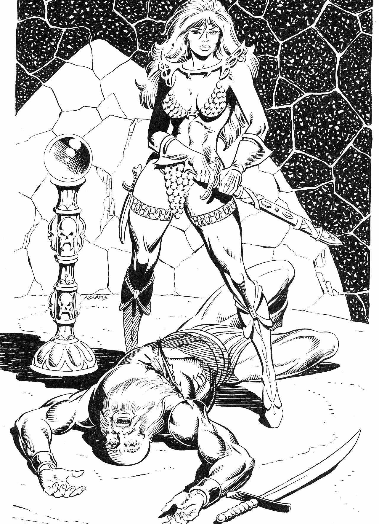 Read online The Savage Sword Of Conan comic -  Issue #210 - 51