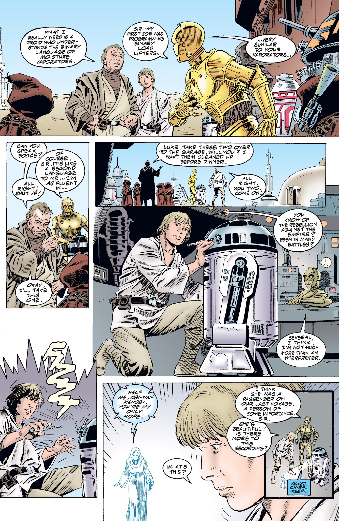 Read online Star Wars: A New Hope - The Special Edition comic -  Issue #1 - 10