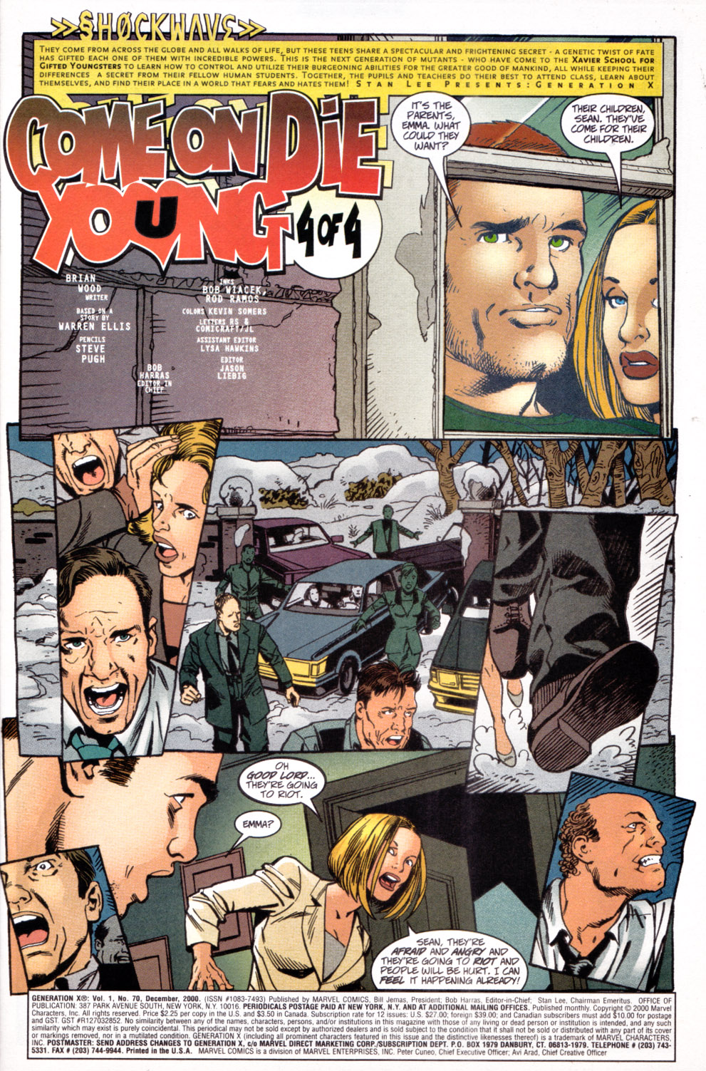 Read online Generation X comic -  Issue #70 - 2