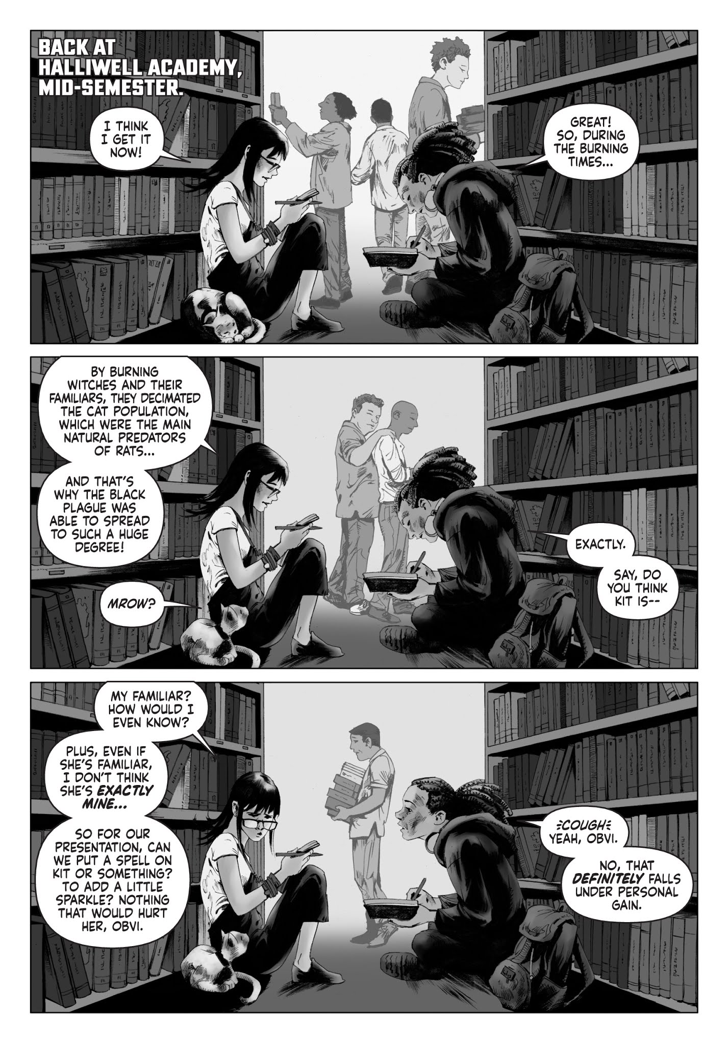 Read online Charmed: Magic School comic -  Issue # TPB - 44