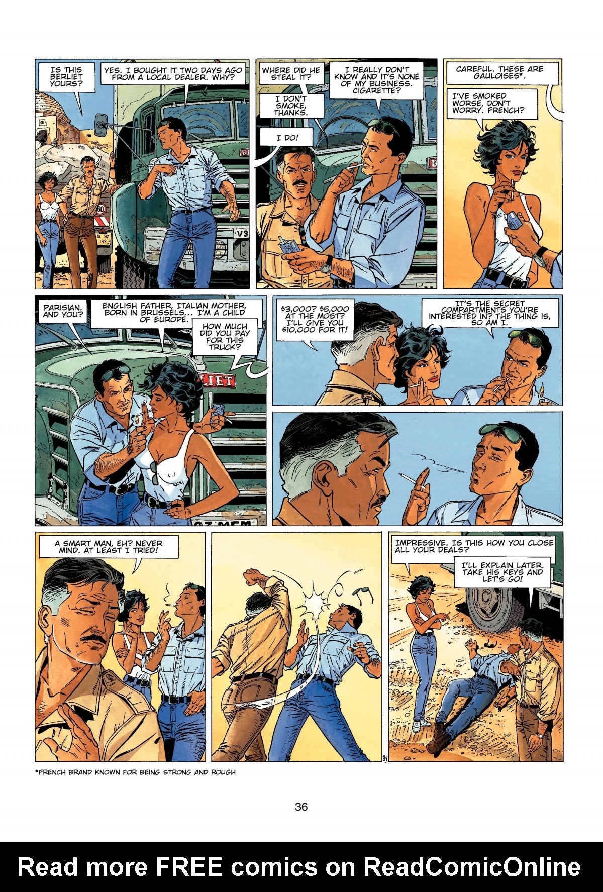 Read online Wayne Shelton comic -  Issue #1 - 36