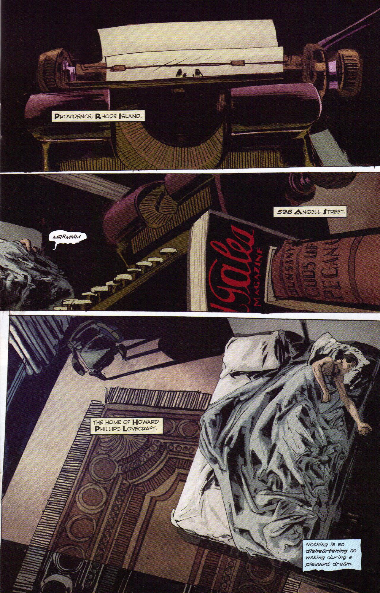 Read online The Strange Adventures of H.P. Lovecraft comic -  Issue #1 - 11