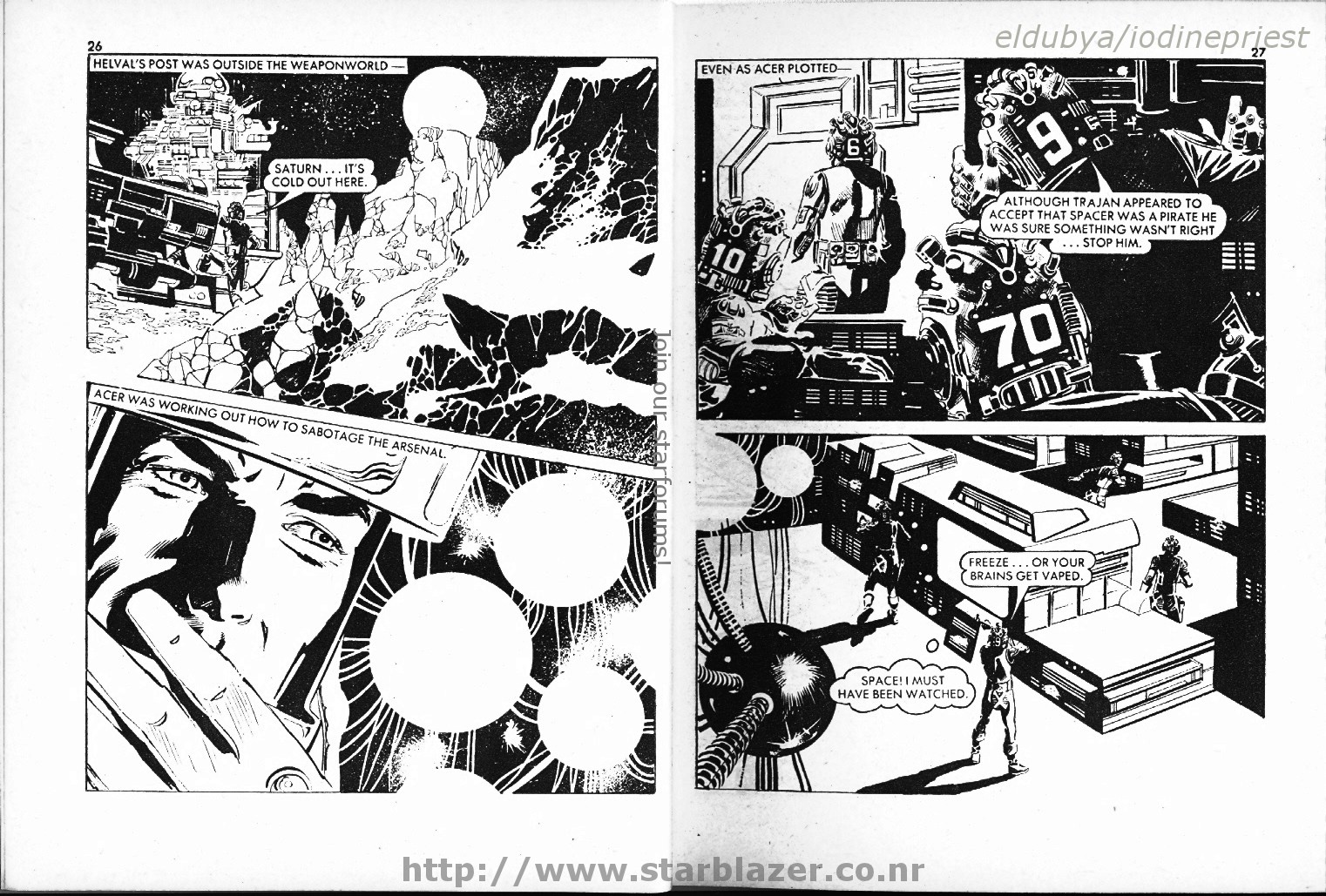 Read online Starblazer comic -  Issue #83 - 15
