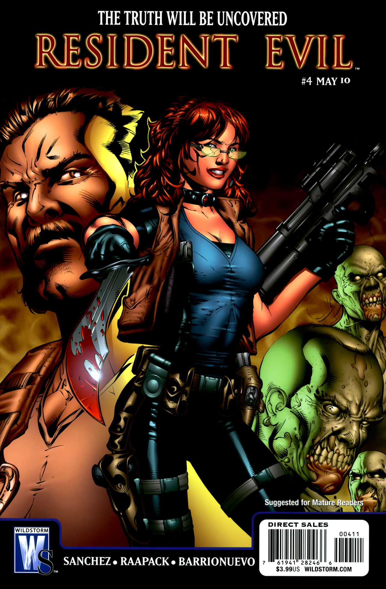Read online Resident Evil (2009) comic -  Issue #4 - 1