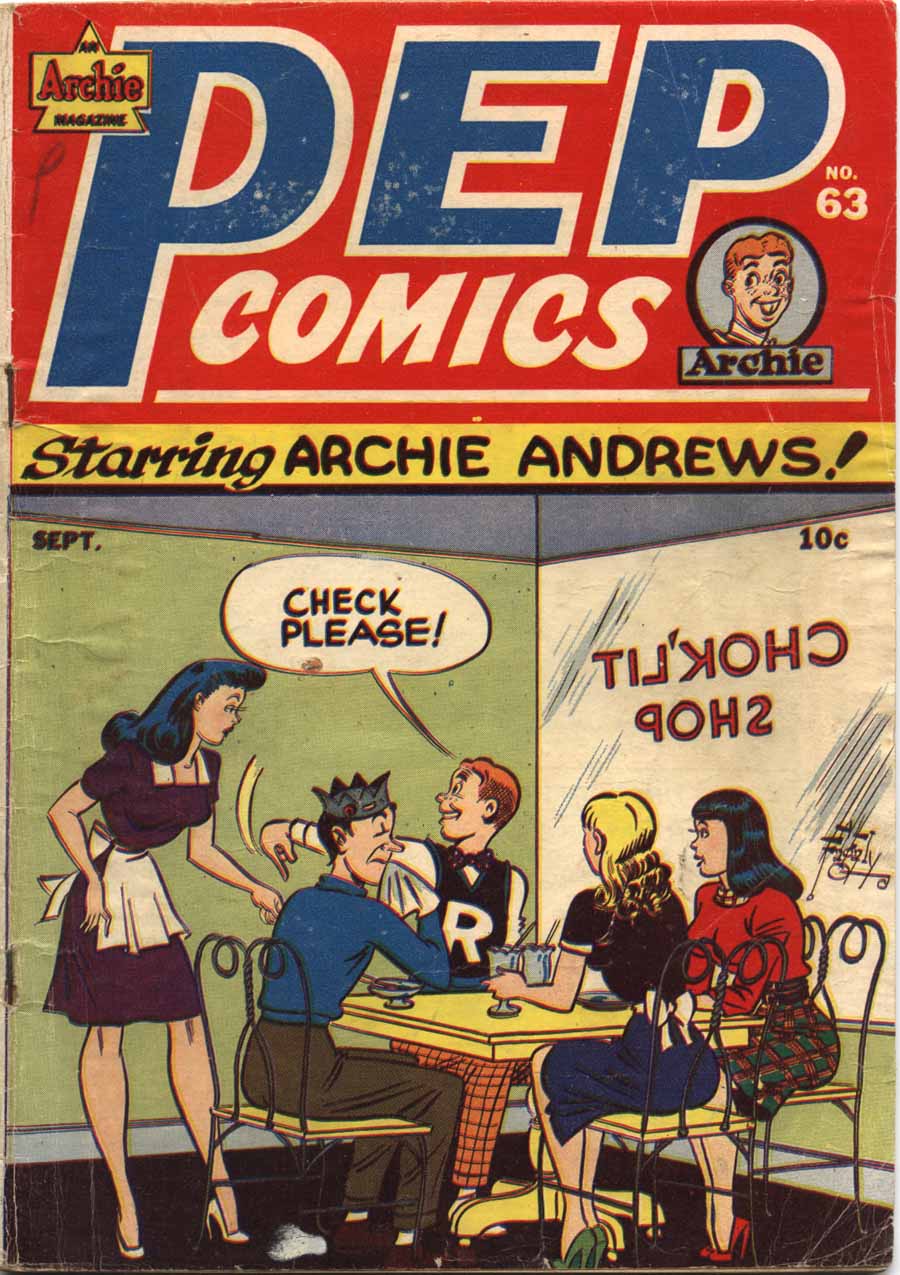 Read online Pep Comics comic -  Issue #63 - 1