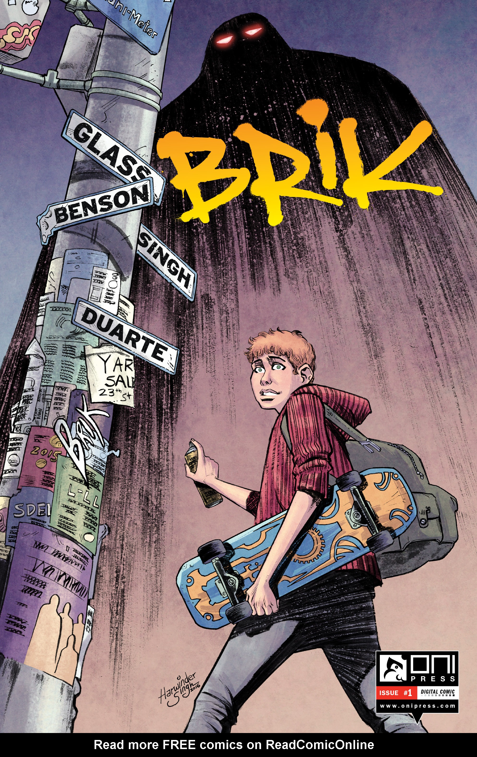 Read online Brik comic -  Issue #1 - 1
