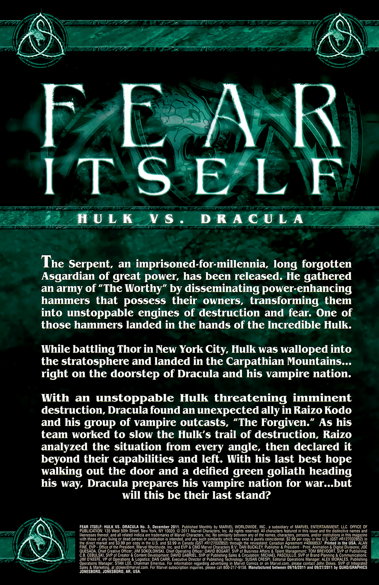 Read online Fear Itself: Hulk vs. Dracula comic -  Issue #3 - 2