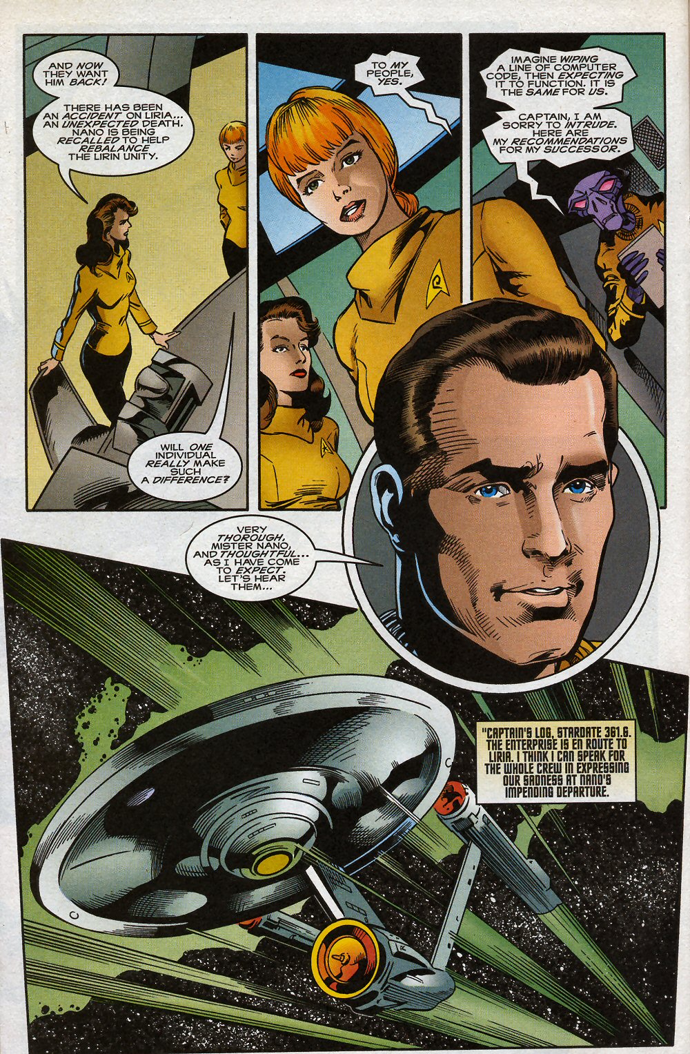 Read online Star Trek: Early Voyages comic -  Issue #9 - 10