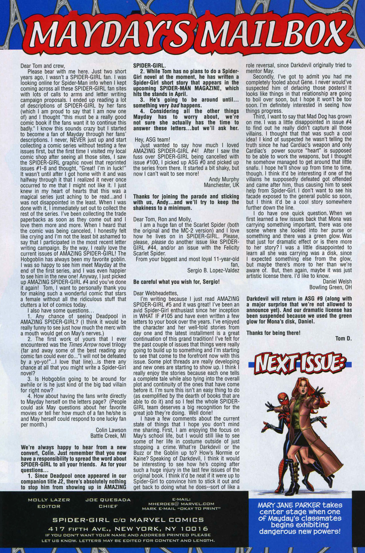 Read online Amazing Spider-Girl comic -  Issue #7 - 23