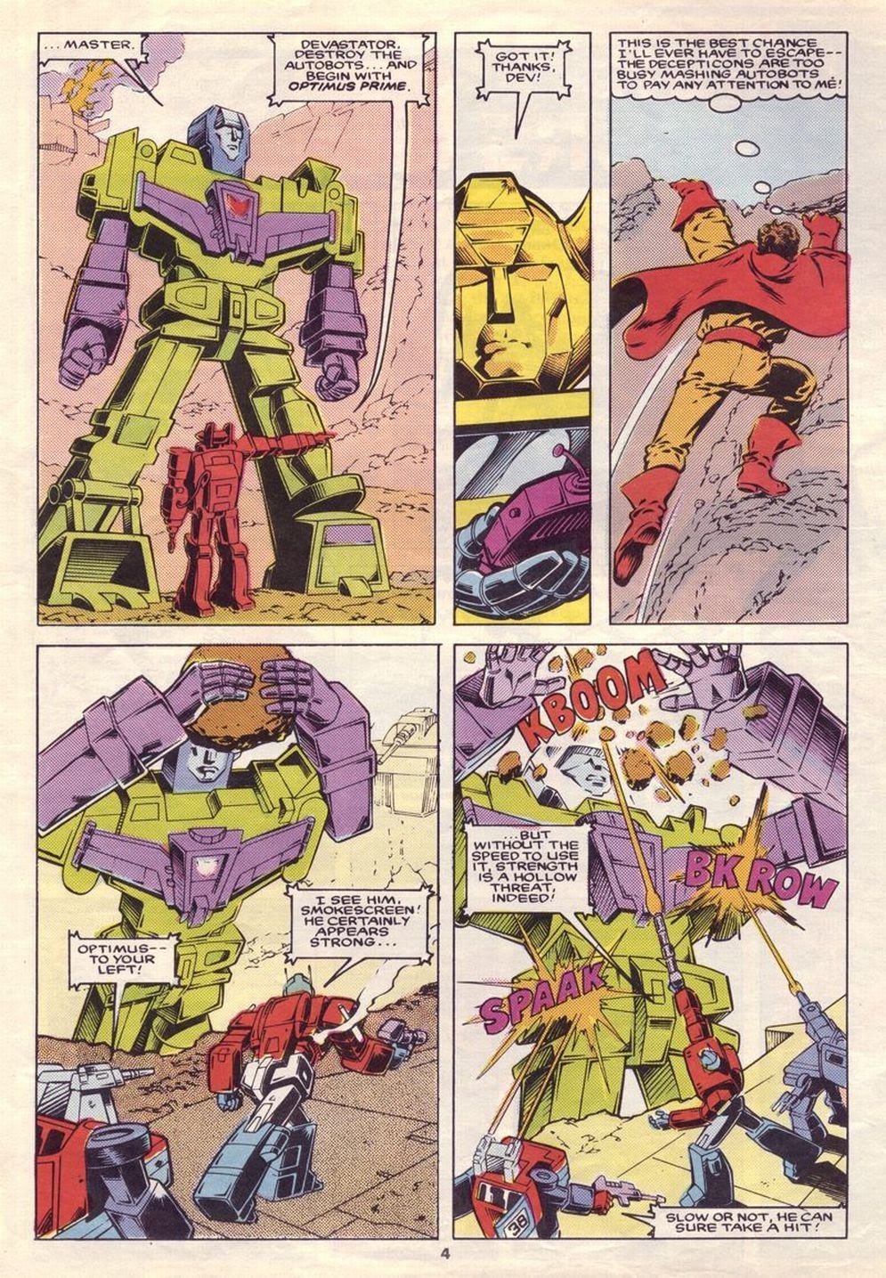 Read online The Transformers (UK) comic -  Issue #71 - 3