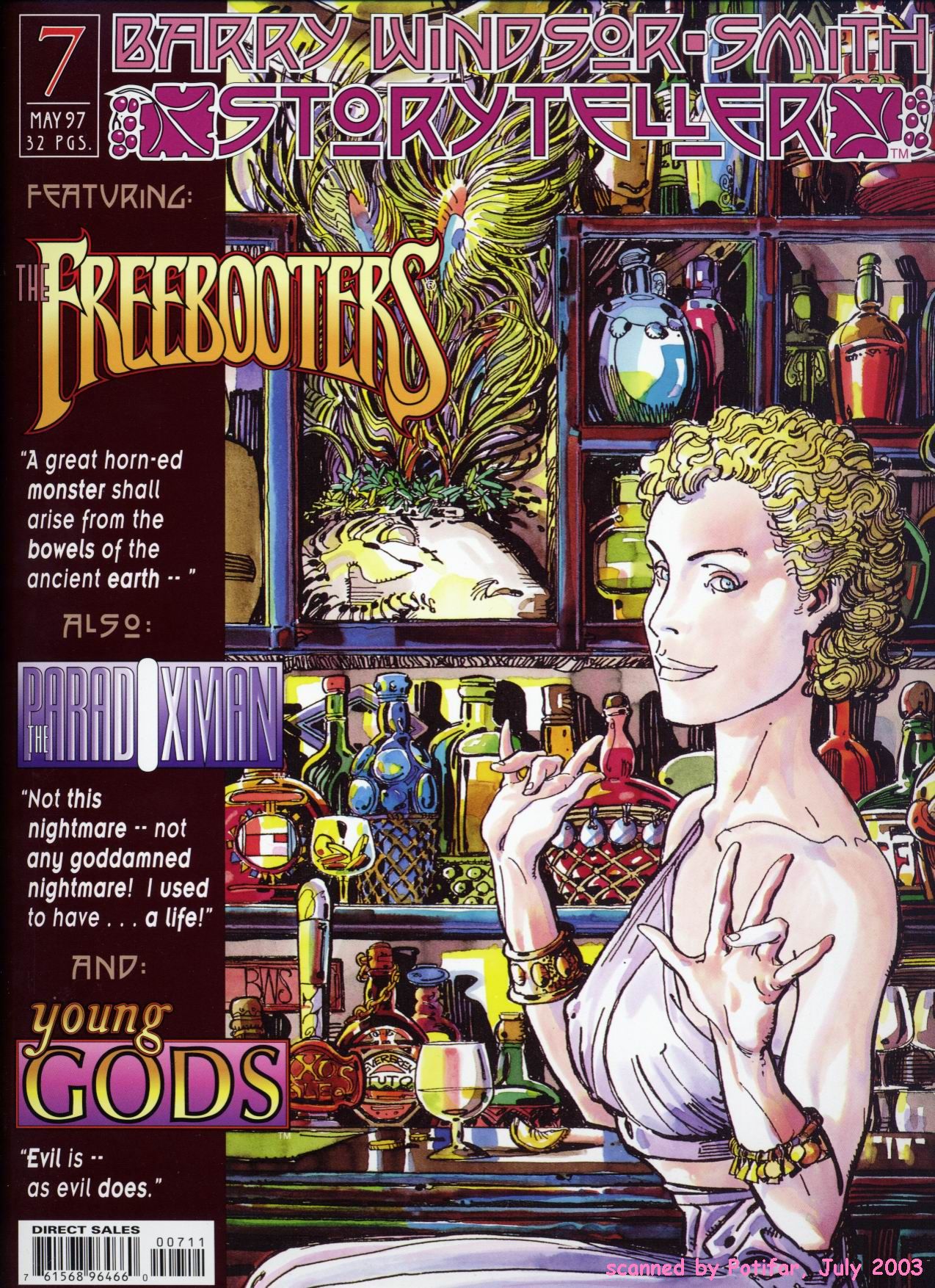 Read online Barry Windsor-Smith: Storyteller comic -  Issue #7 - 1