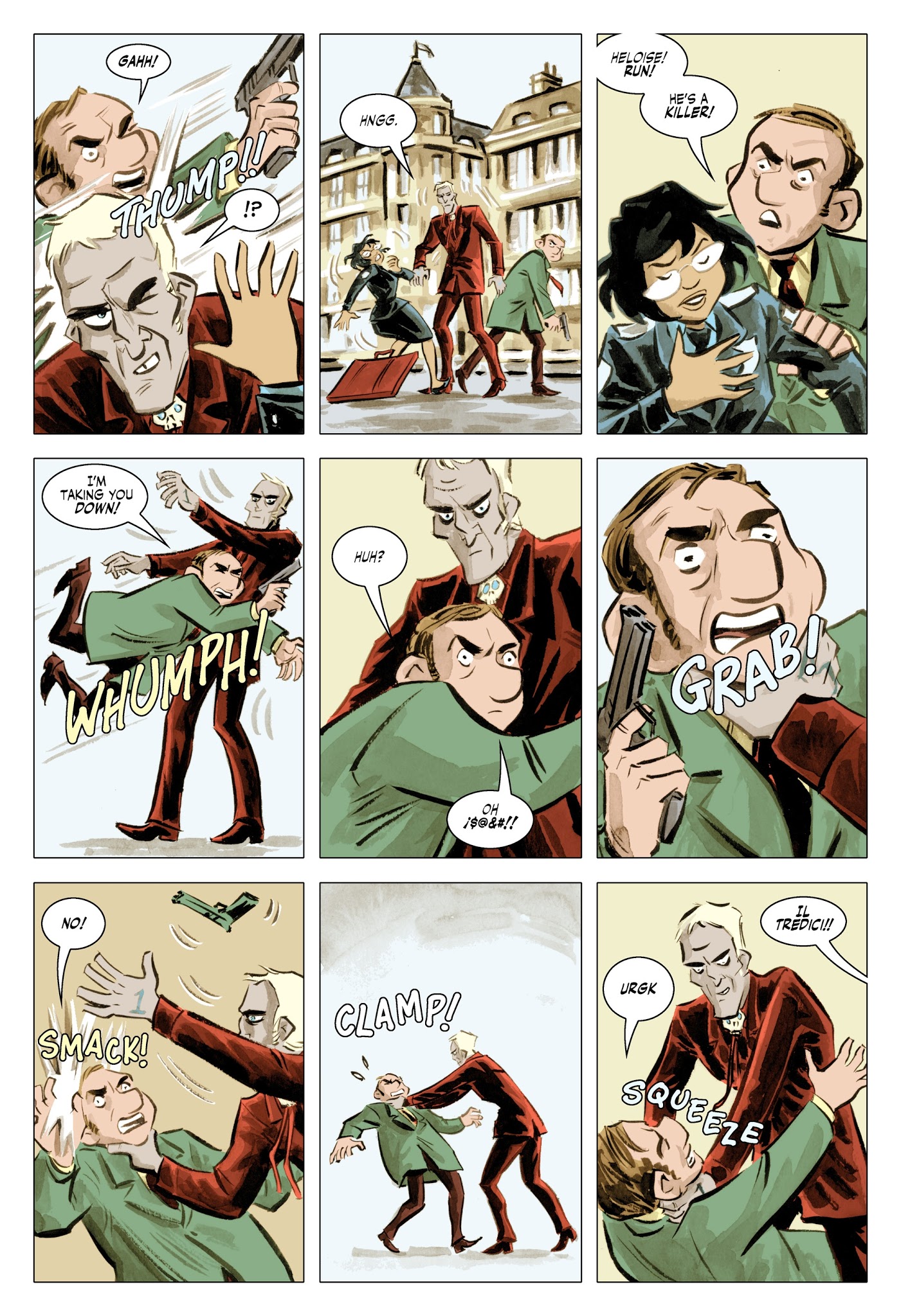 Read online Bandette (2012) comic -  Issue #16 - 11