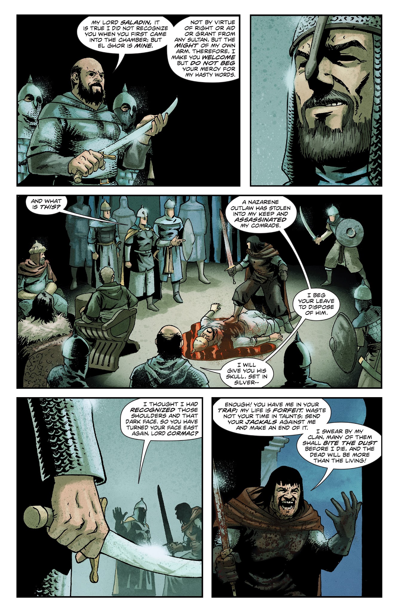 Read online Hawks of Outremer comic -  Issue # TPB - 84