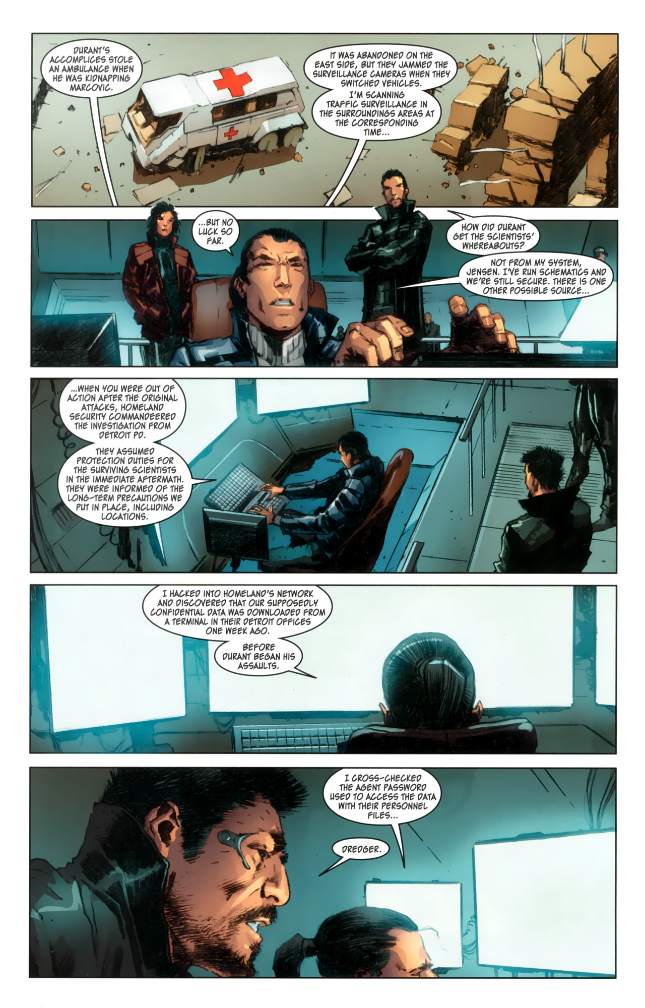 Read online Deus Ex comic -  Issue #4 - 15