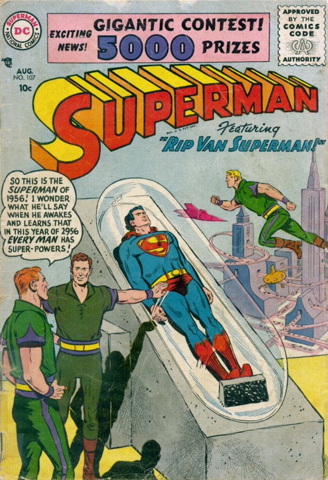 Read online Superman (1939) comic -  Issue #107 - 1