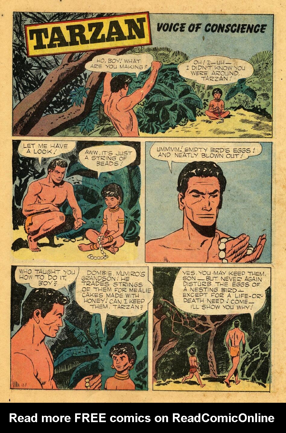 Read online Tarzan (1948) comic -  Issue #90 - 19