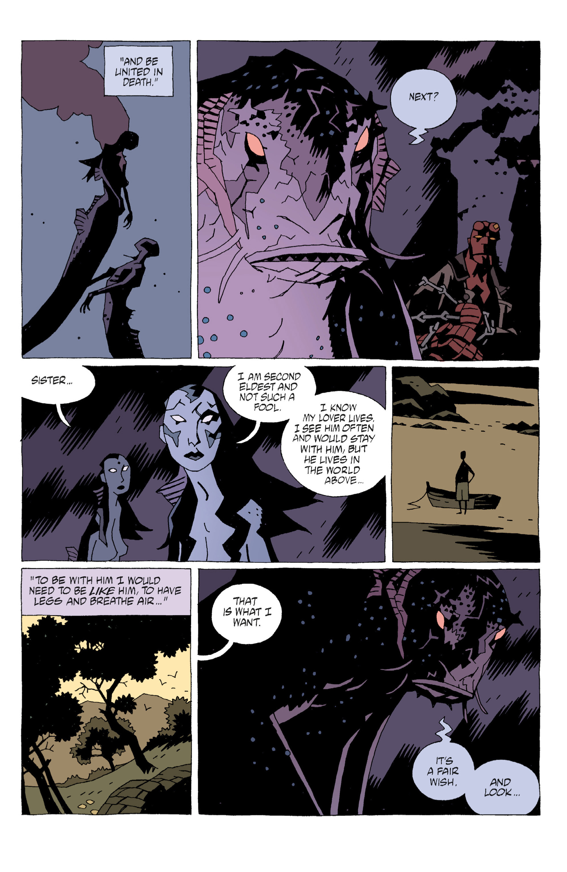 Read online Hellboy comic -  Issue #6 - 31