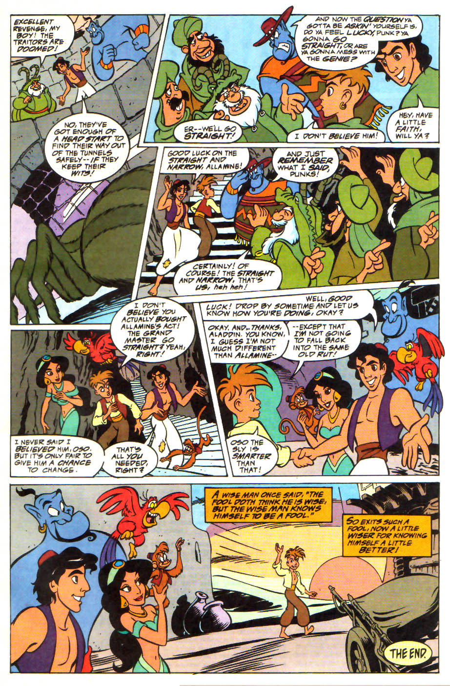 Read online Disney's Aladdin comic -  Issue #4 - 22
