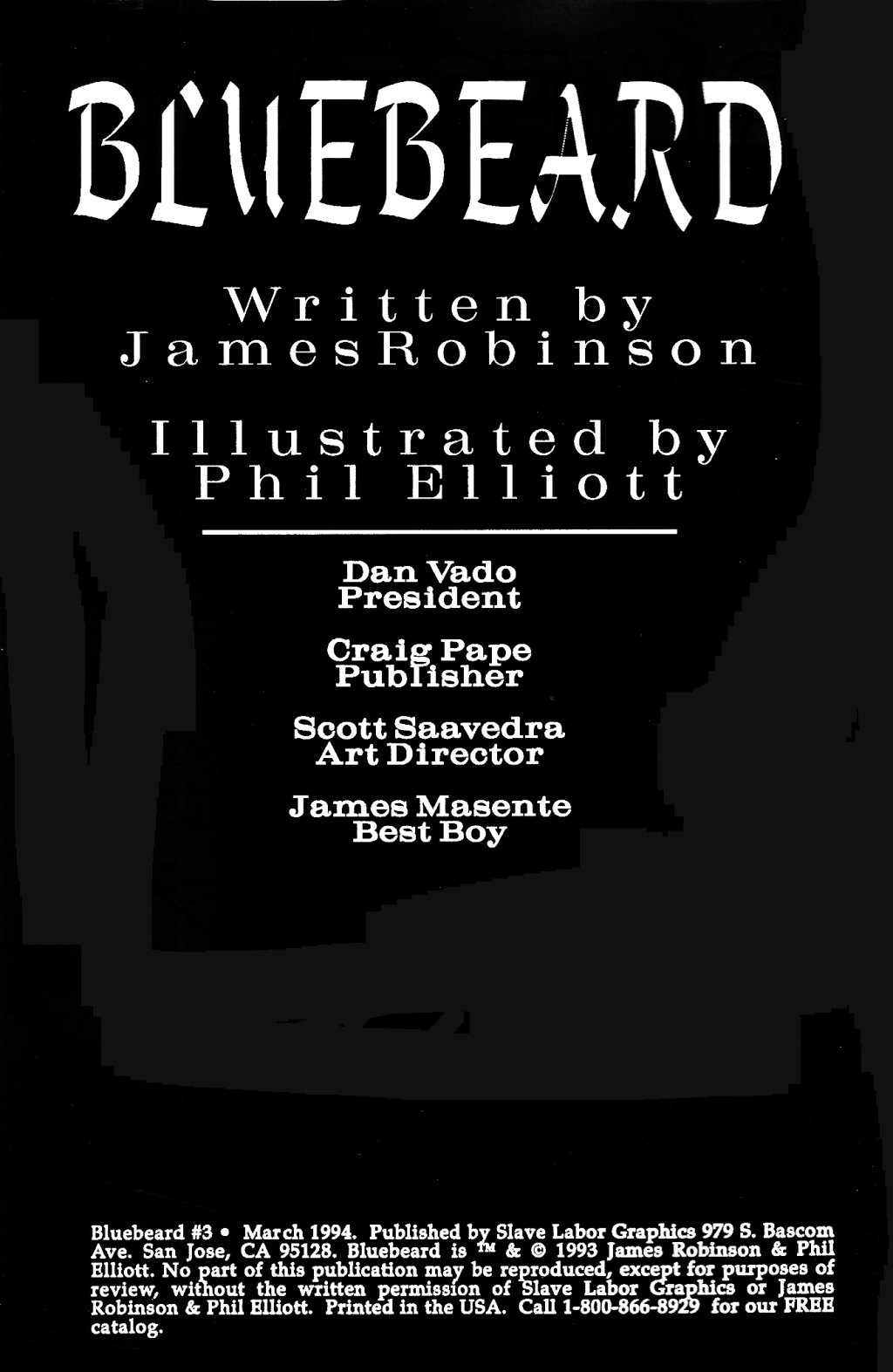 Read online Bluebeard comic -  Issue #3 - 2