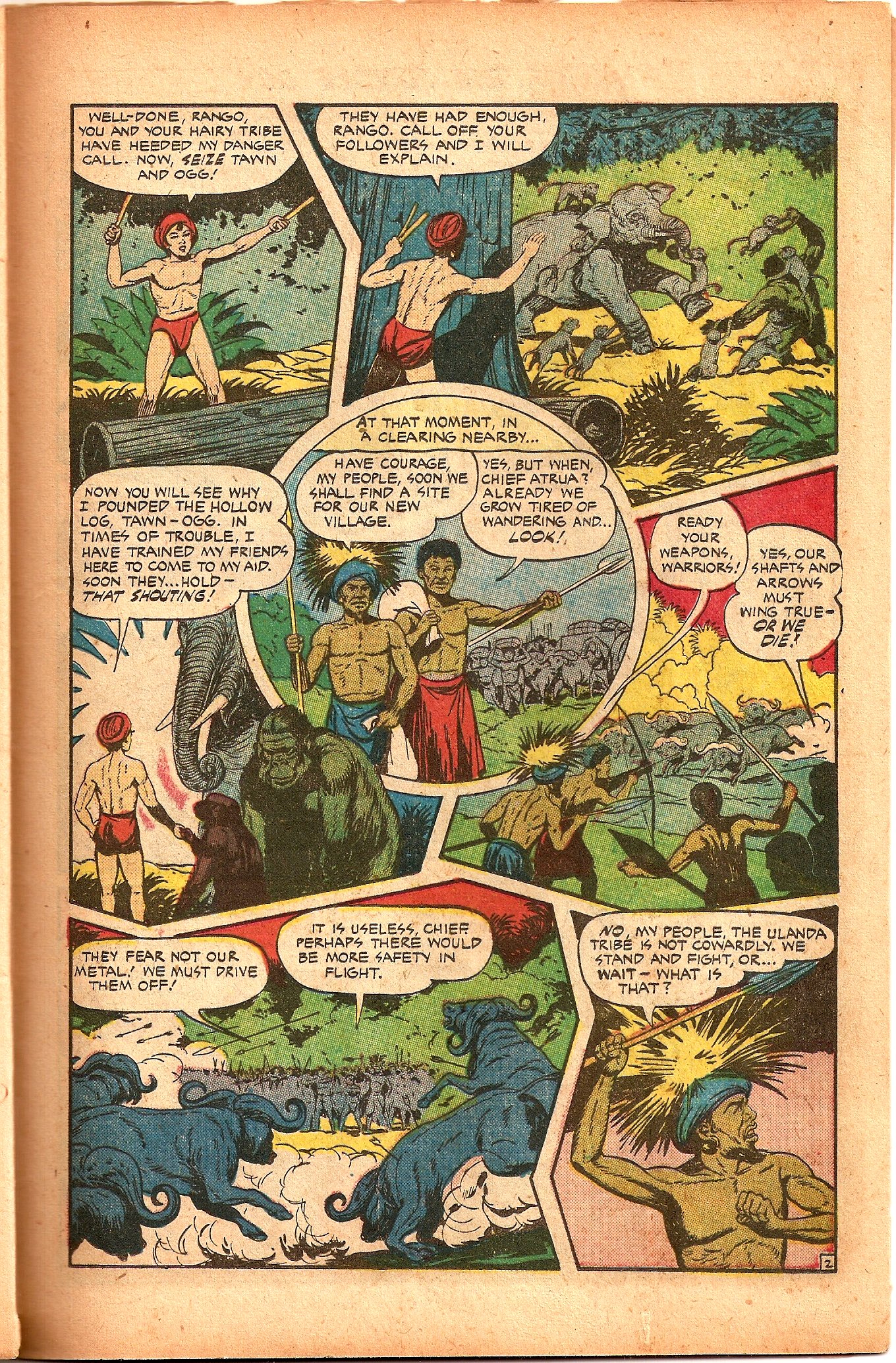 Read online Jungle Comics comic -  Issue #139 - 35