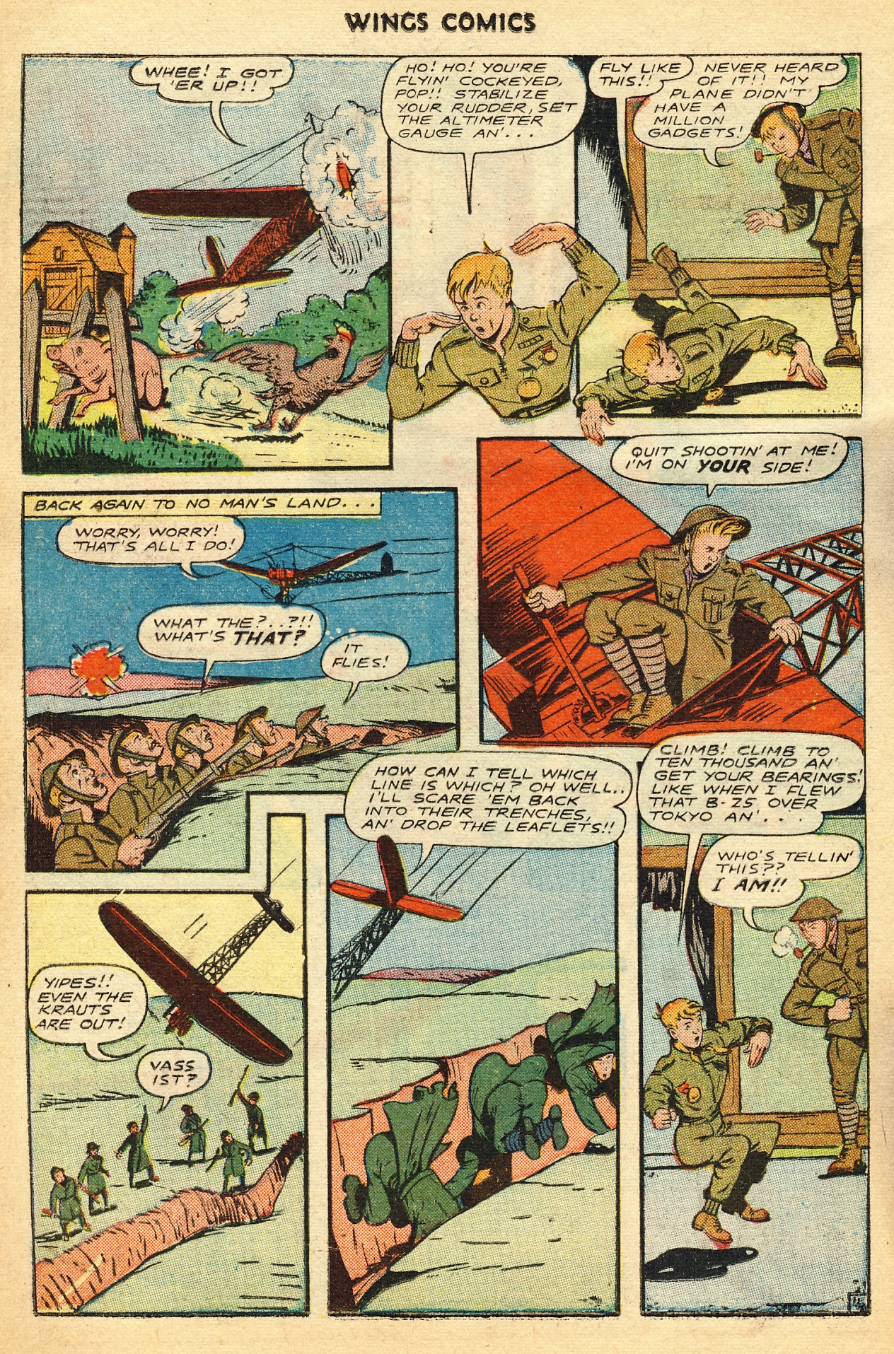 Read online Wings Comics comic -  Issue #65 - 26