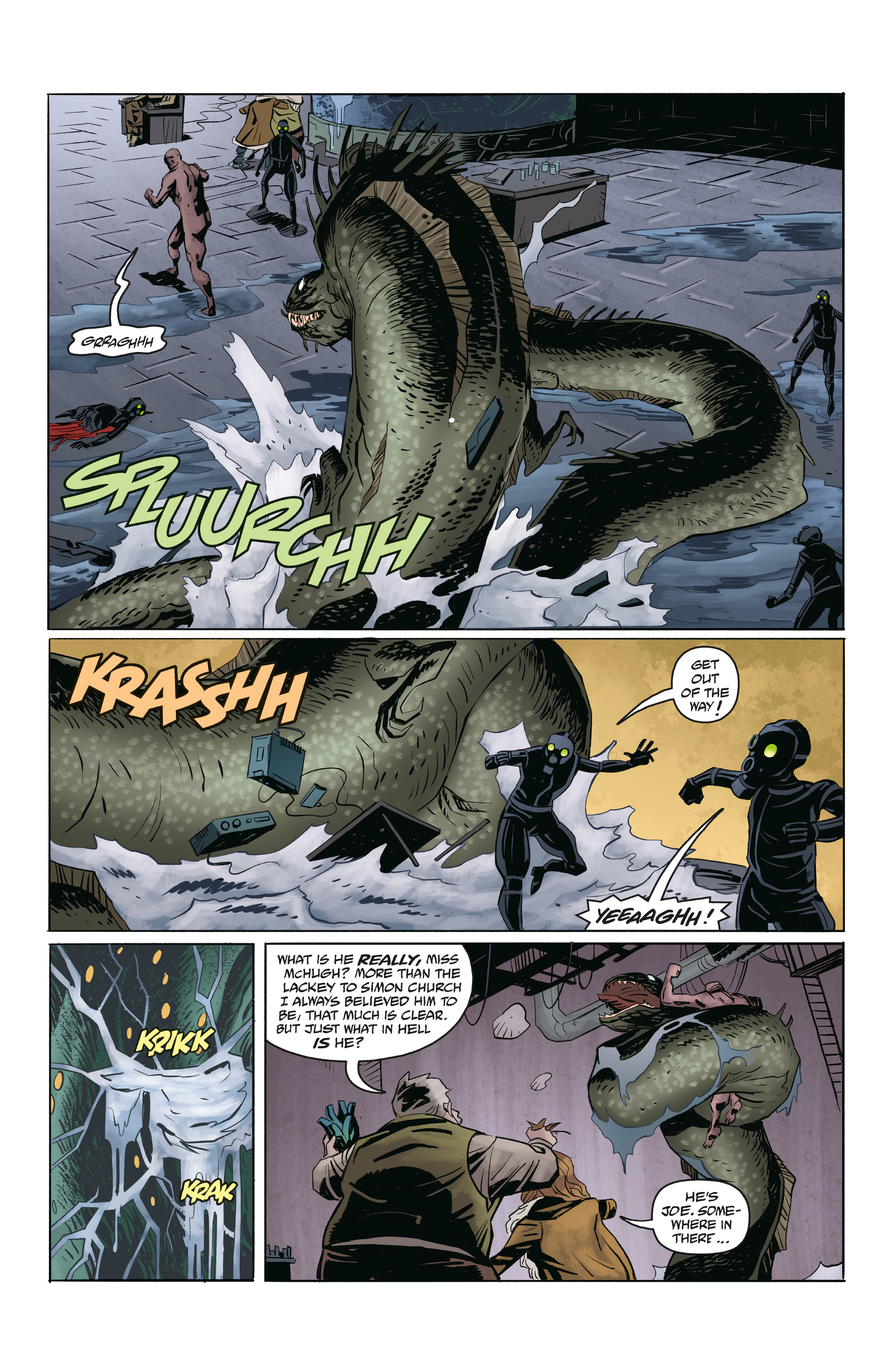 Read online Joe Golem: Occult Detective--The Conjurors comic -  Issue #4 - 12