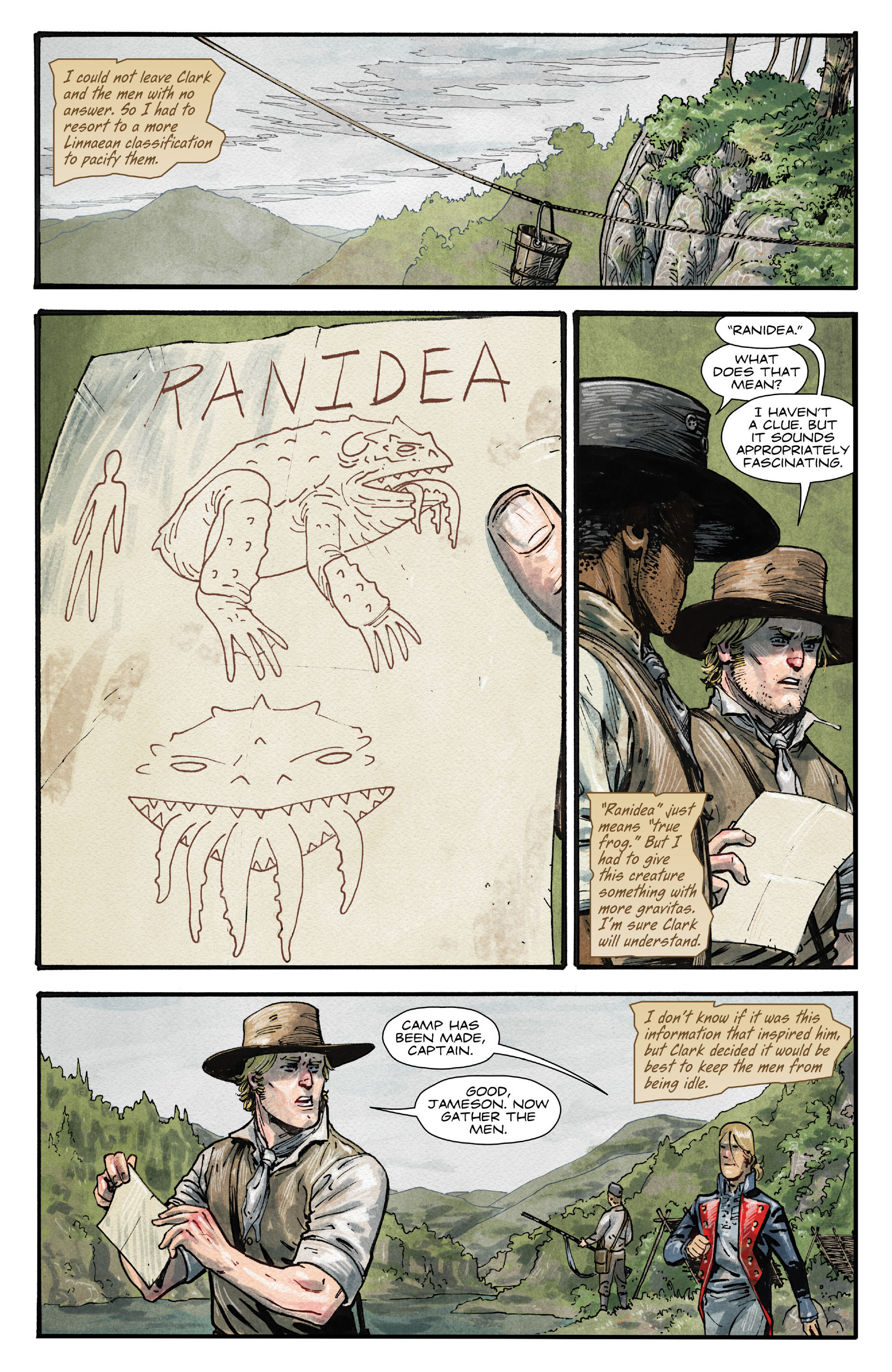 Read online Manifest Destiny comic -  Issue #8 - 13