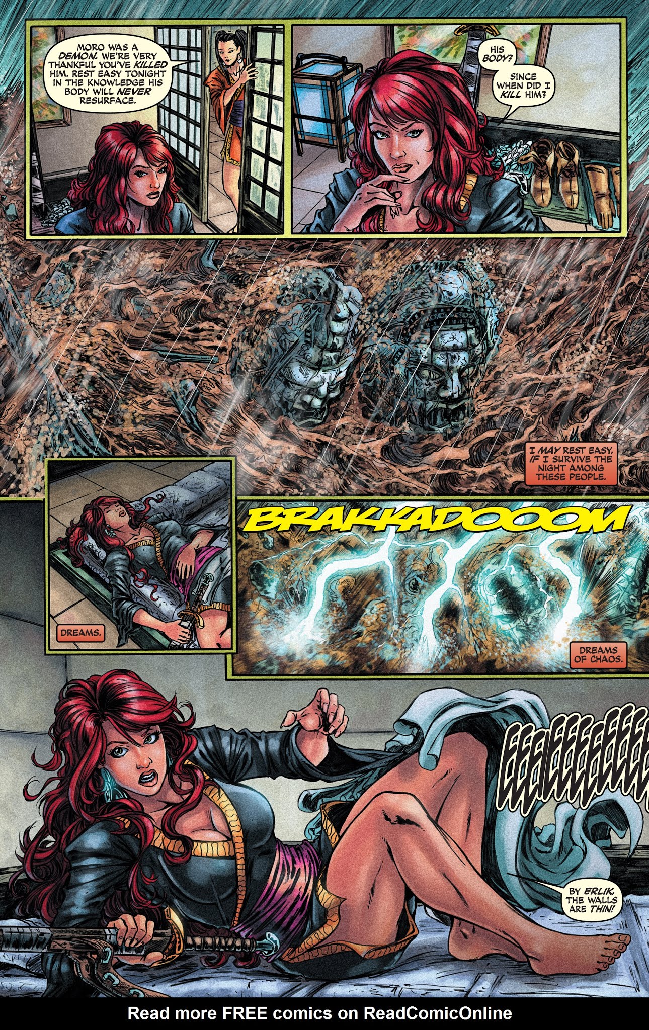 Read online Red Sonja Deluge comic -  Issue # Full - 15