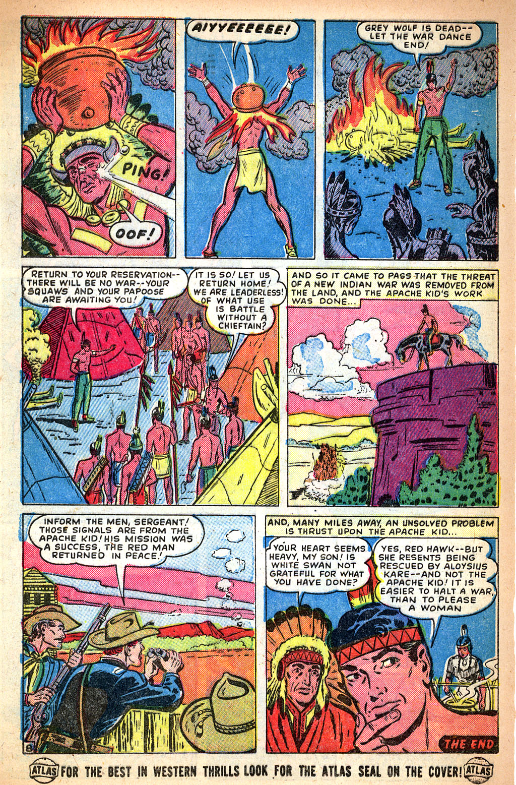Read online Apache Kid comic -  Issue #12 - 32