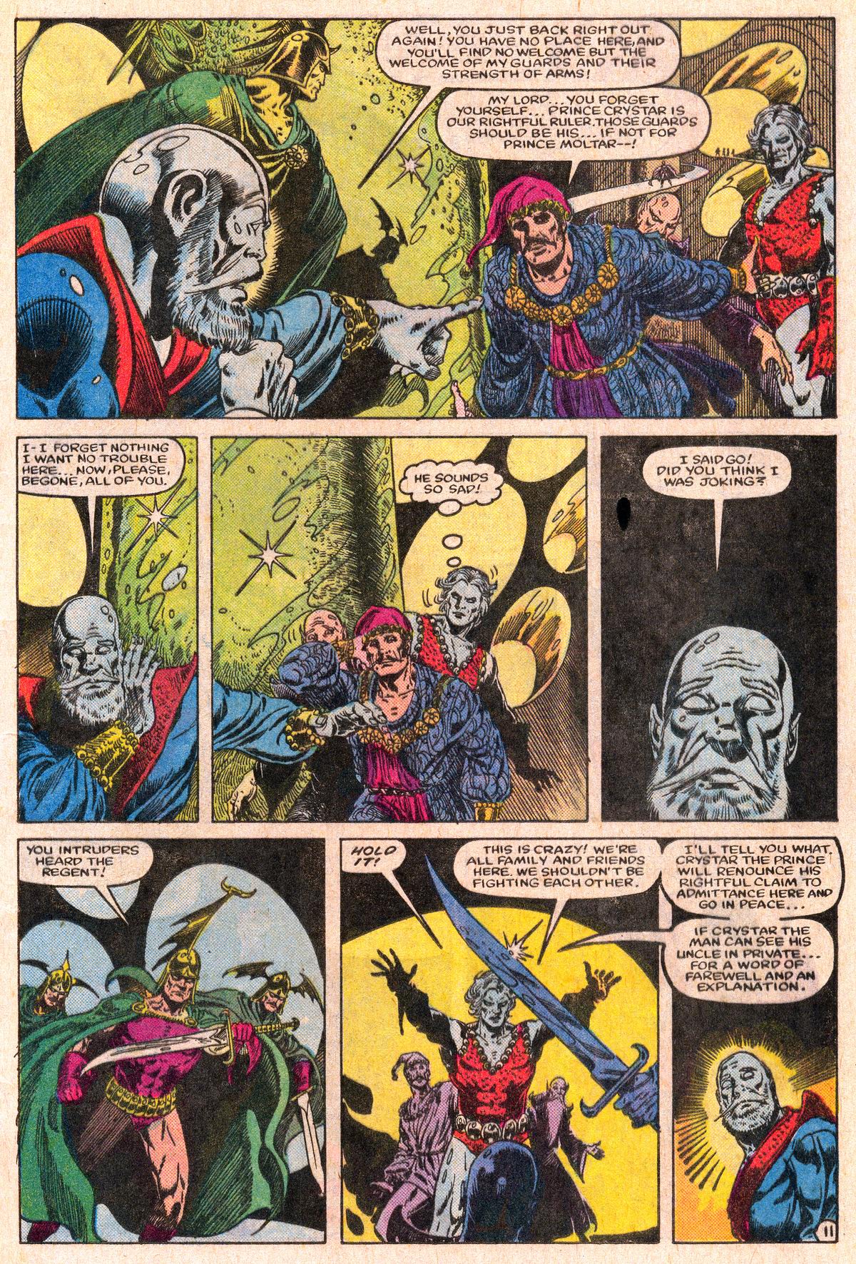 Read online The Saga of Crystar, Crystal Warrior comic -  Issue #10 - 12