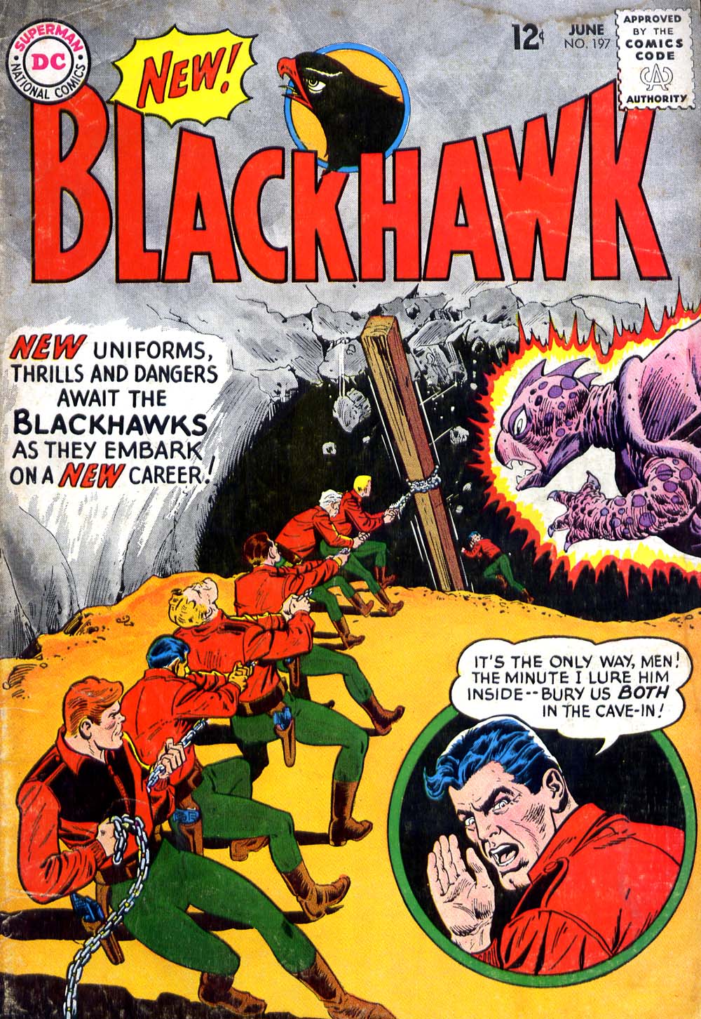Read online Blackhawk (1957) comic -  Issue #197 - 1