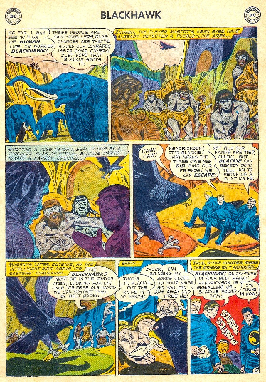 Read online Blackhawk (1957) comic -  Issue #129 - 6