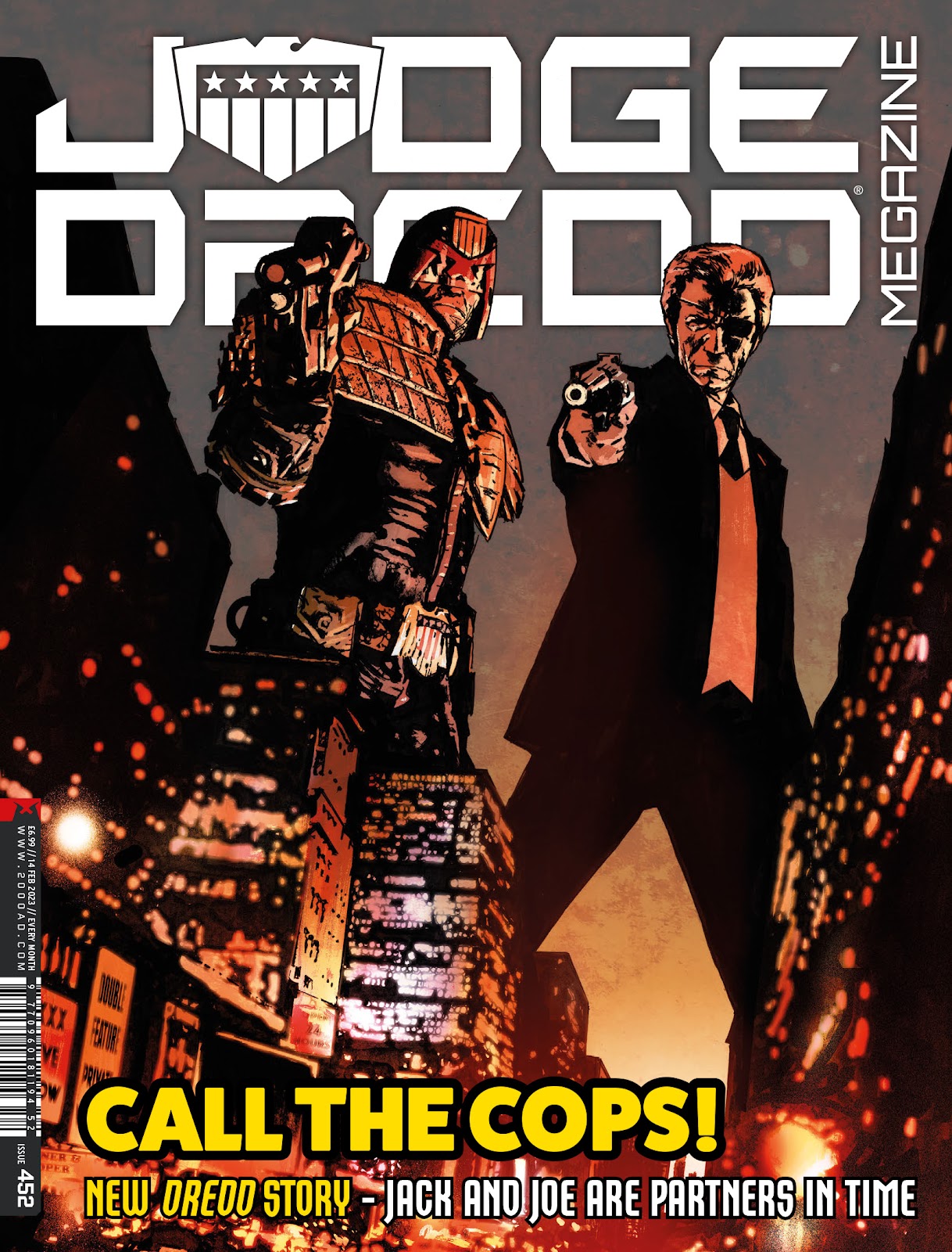 Judge Dredd Megazine (Vol. 5) issue 452 - Page 1