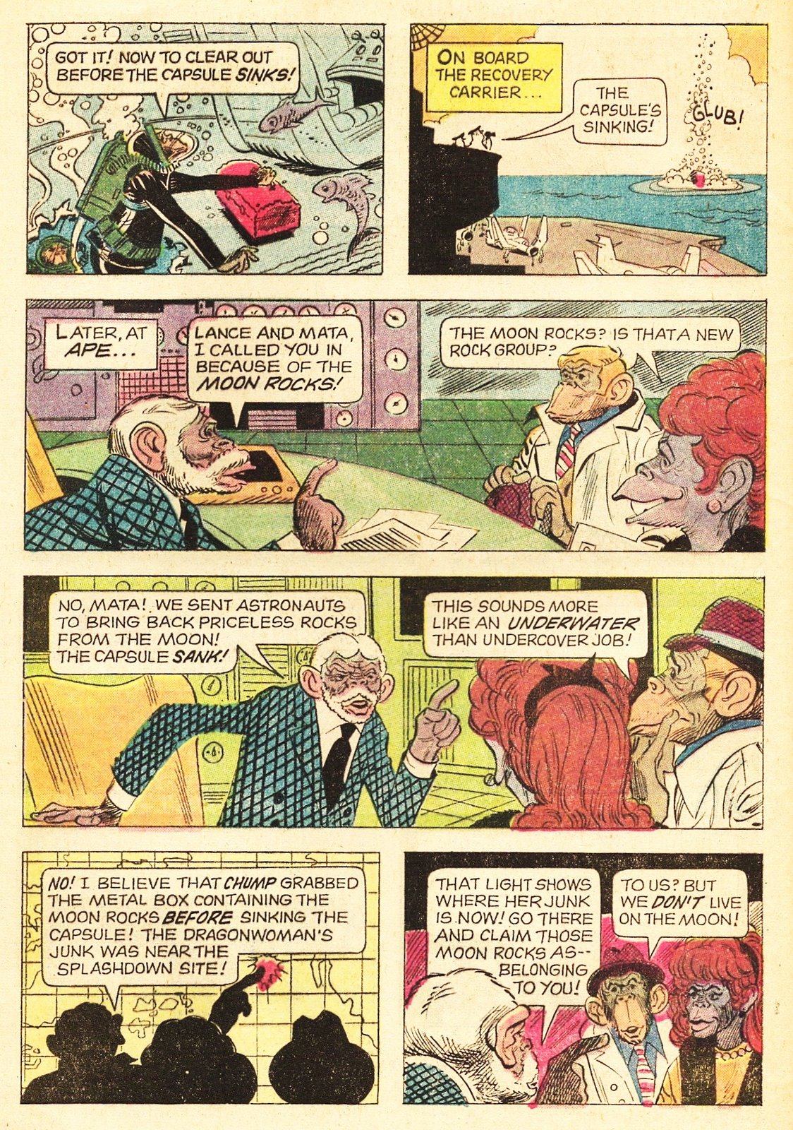 Read online Lancelot Link Secret Chimp comic -  Issue #6 - 3