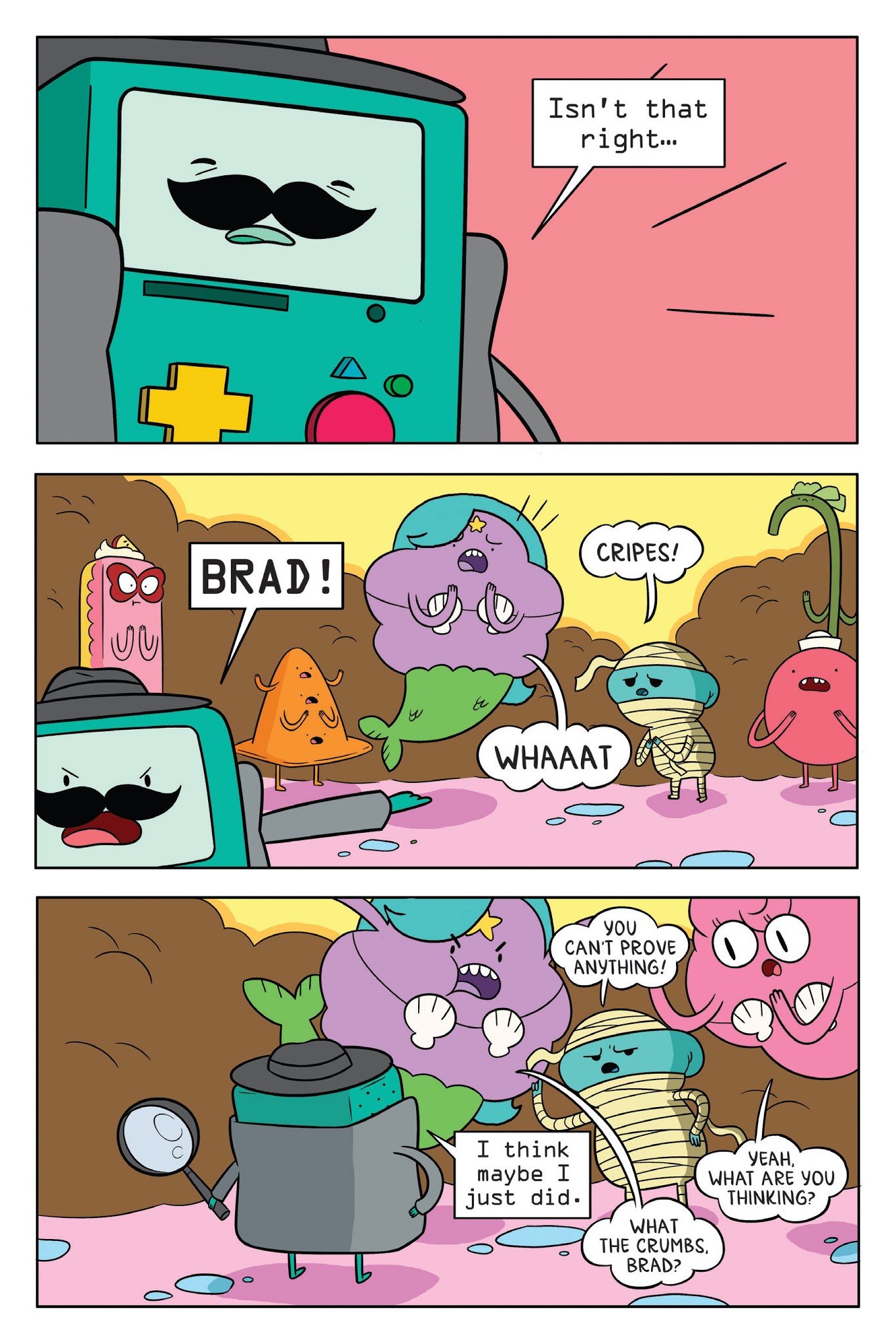Read online Adventure Time: Masked Mayhem comic -  Issue # TPB - 123