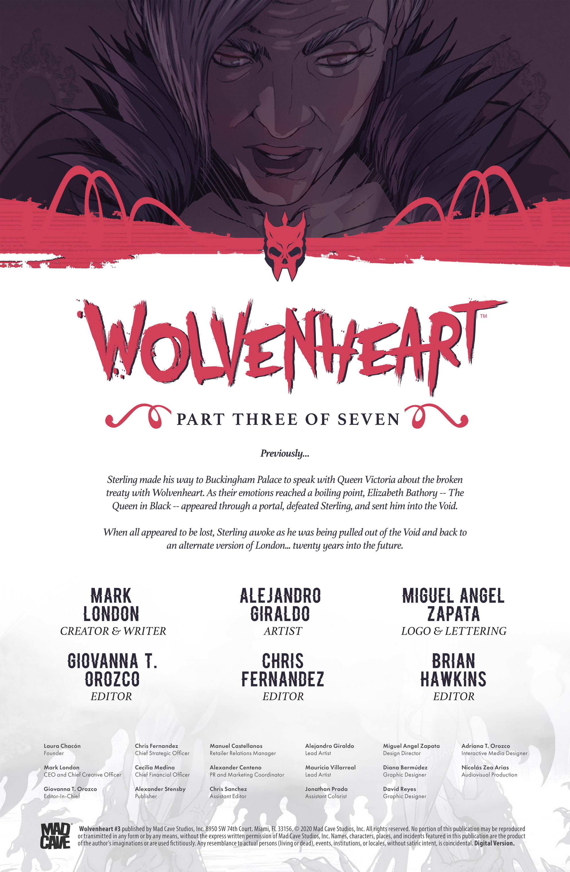 Read online Wolvenheart comic -  Issue #3 - 2