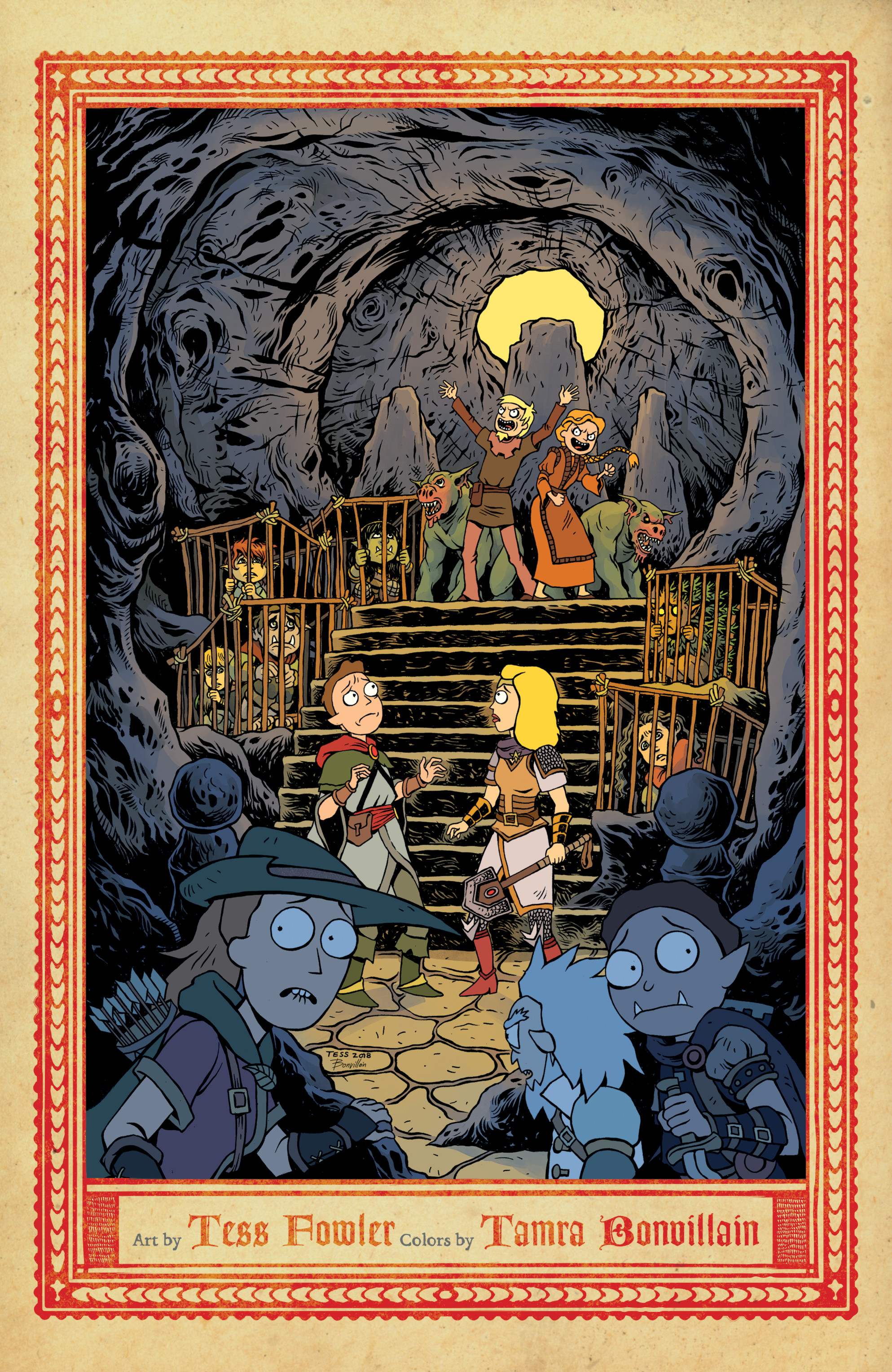 Read online Rick and Morty vs Dungeons & Dragons comic -  Issue # _TPB - 123