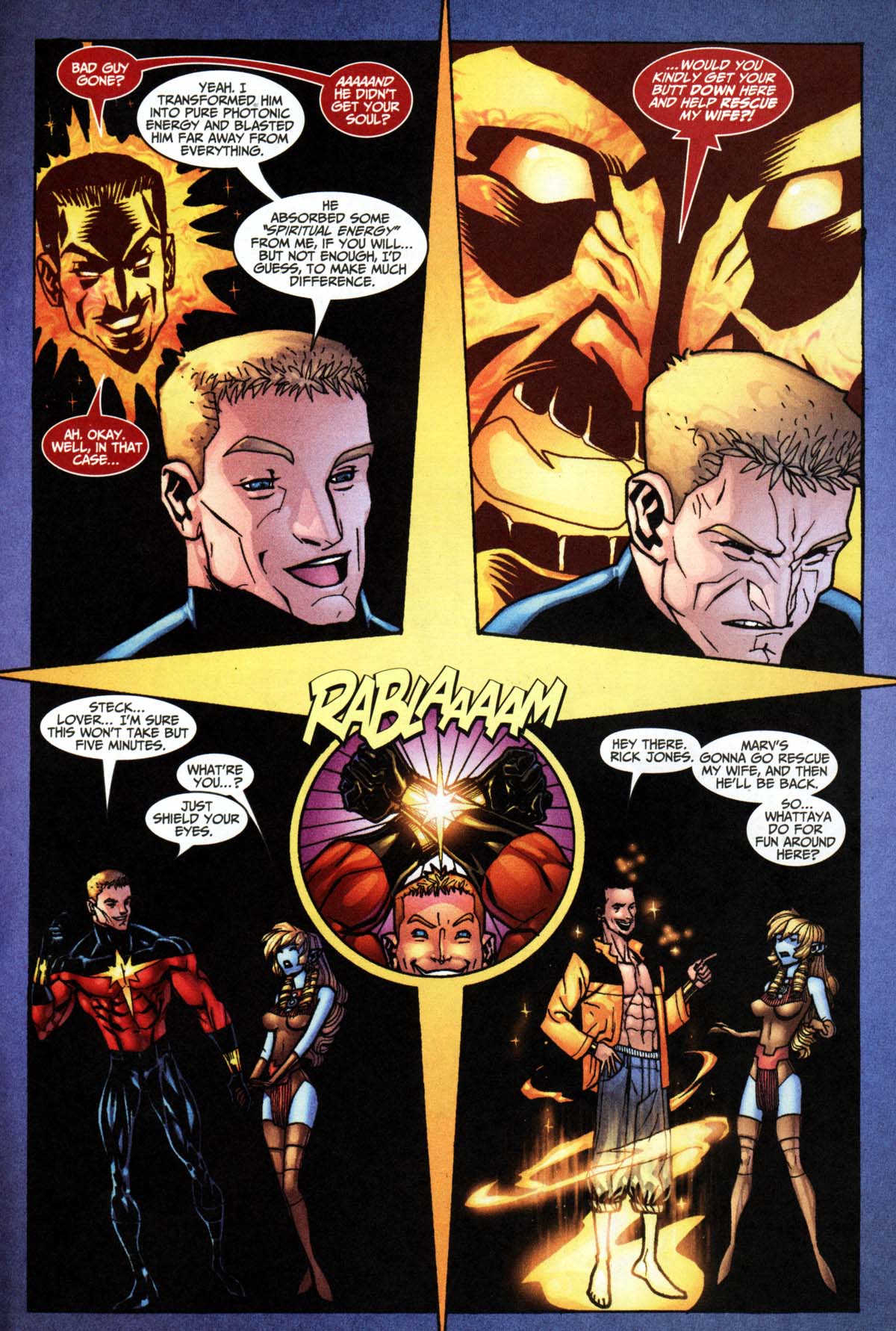 Captain Marvel (1999) Issue #34 #35 - English 23