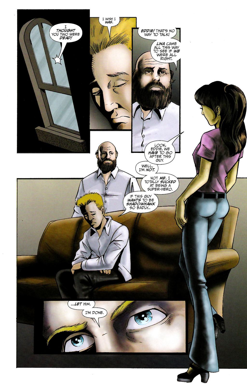 Read online ShadowHawk (2005) comic -  Issue #10 - 13